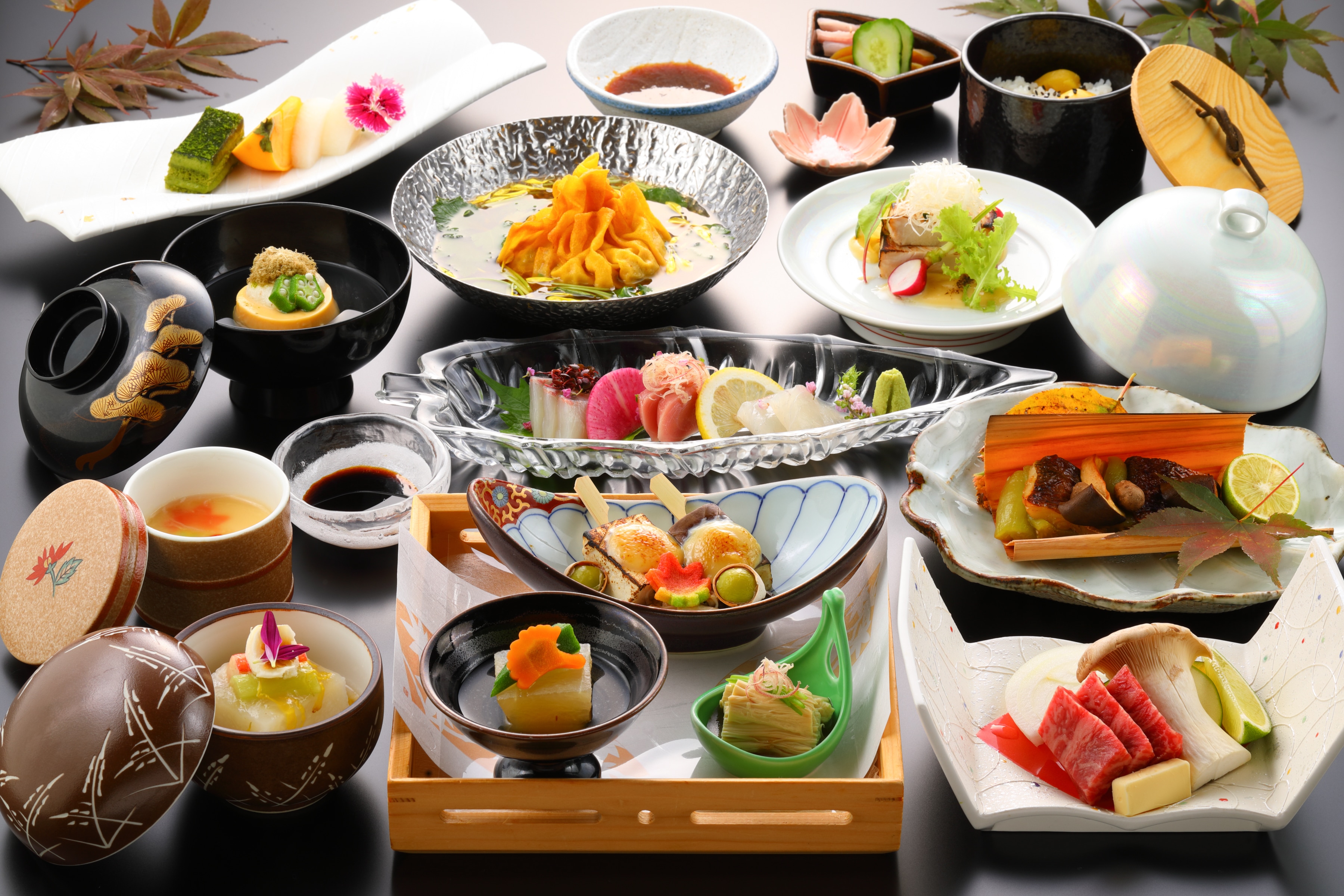時令日式會席料理範例
