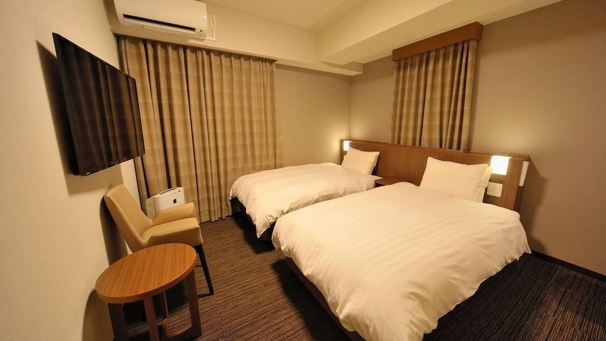◆ Twin room (non-smoking): 20.3㎡, bed size 110 & times; 200cm & times; 2 units