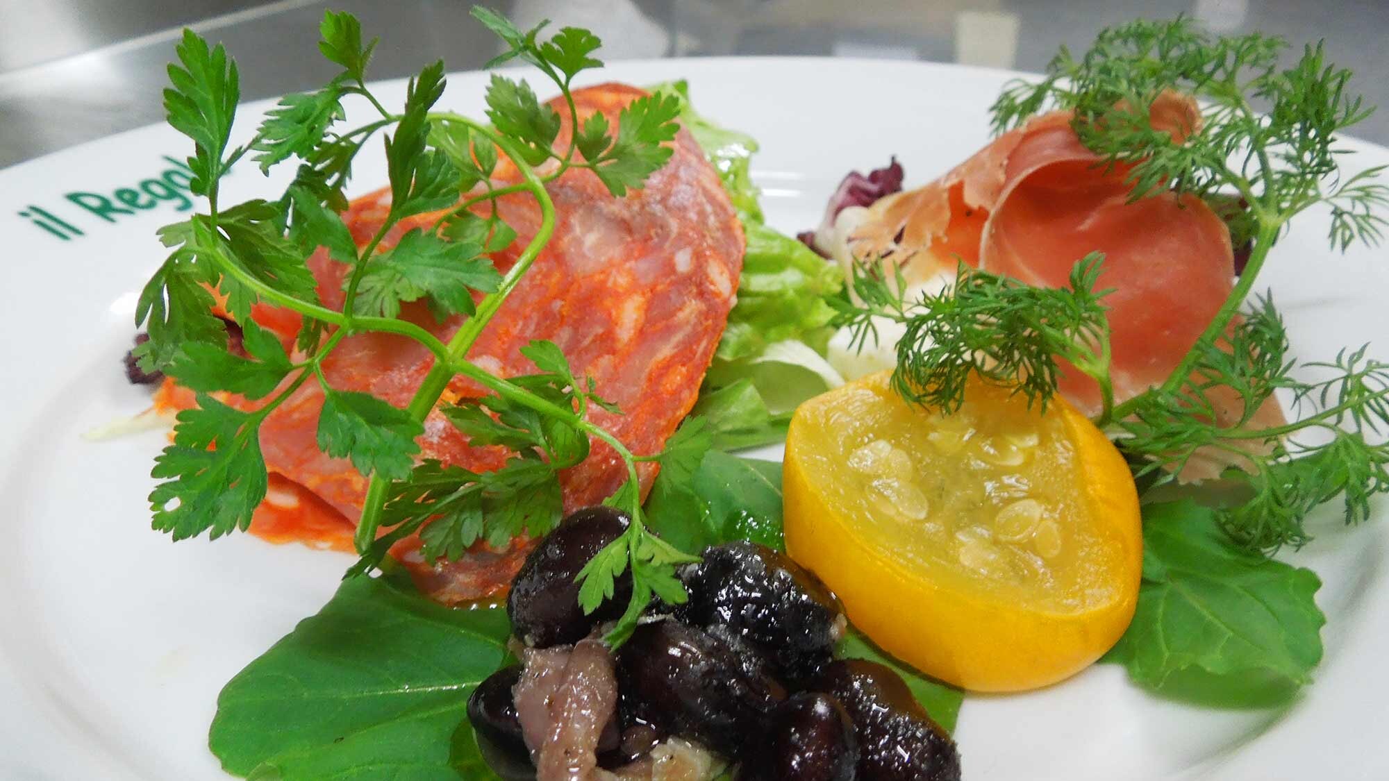 ・ Colorful antipasto