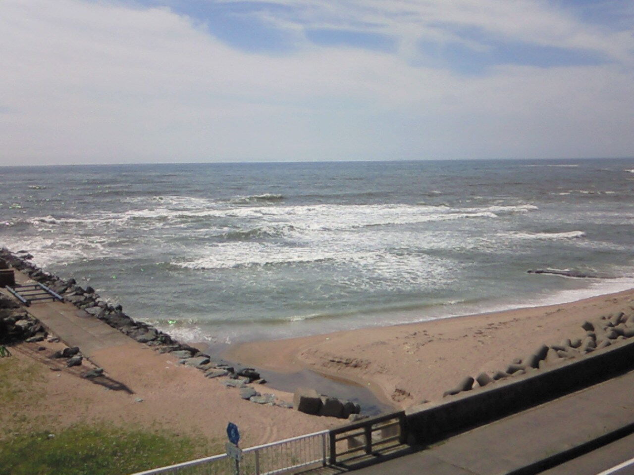 View from the ocean-facing rooms