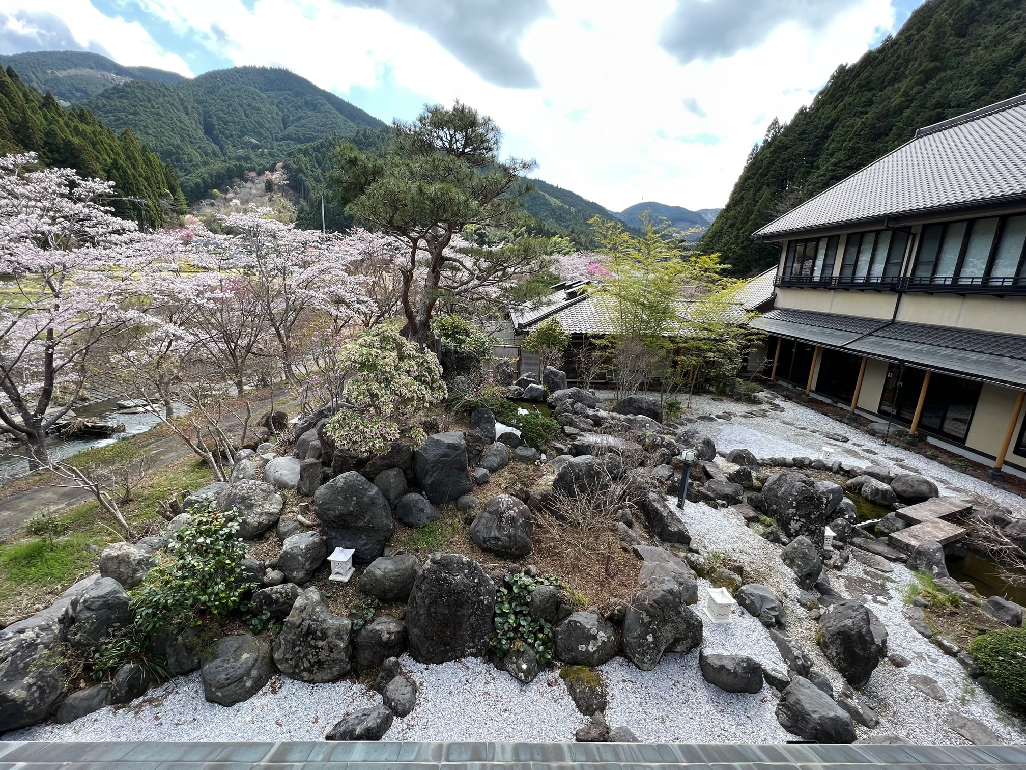 二楼的庭院
