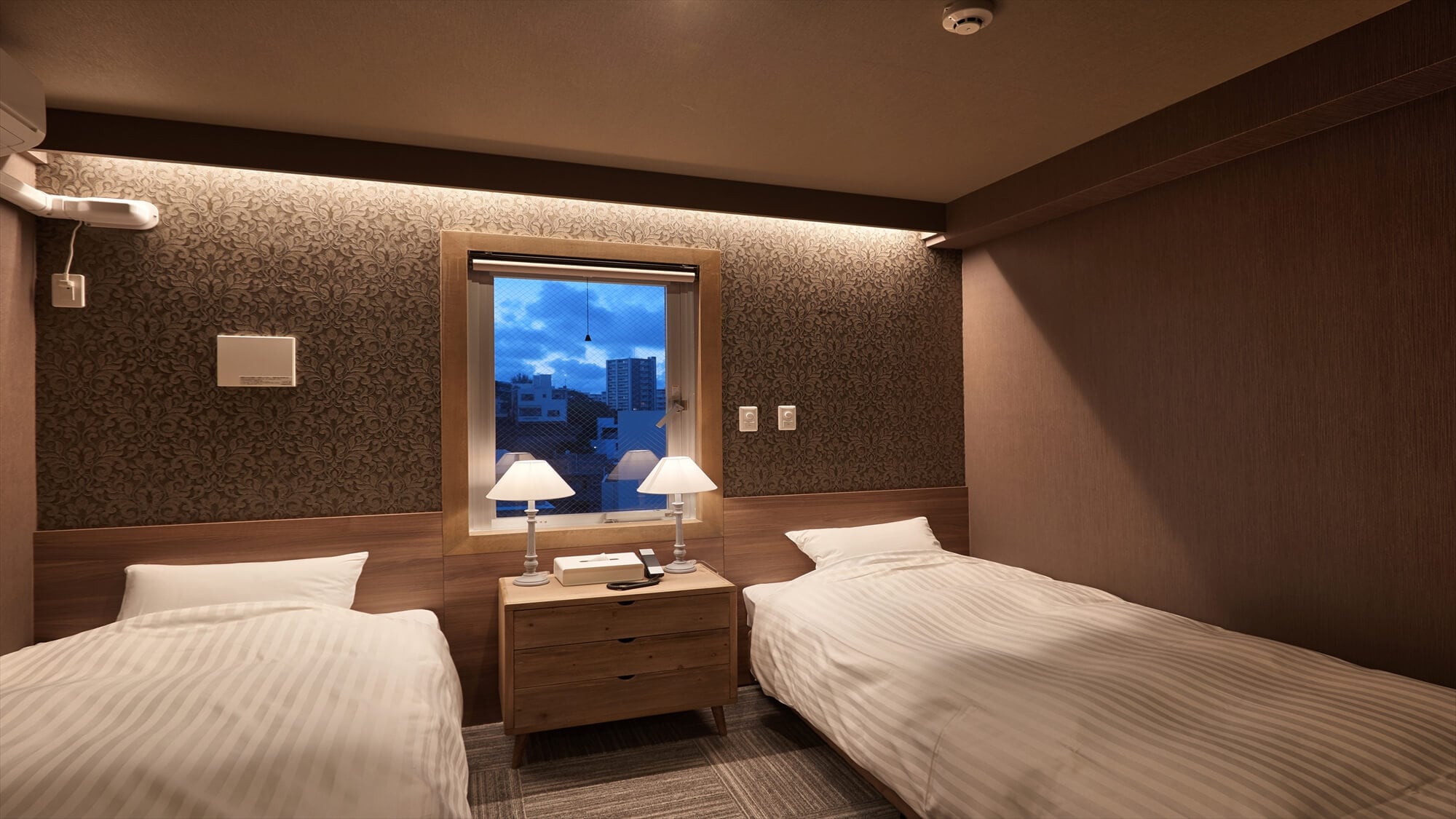 [Twin room] Great for business or sightseeing!