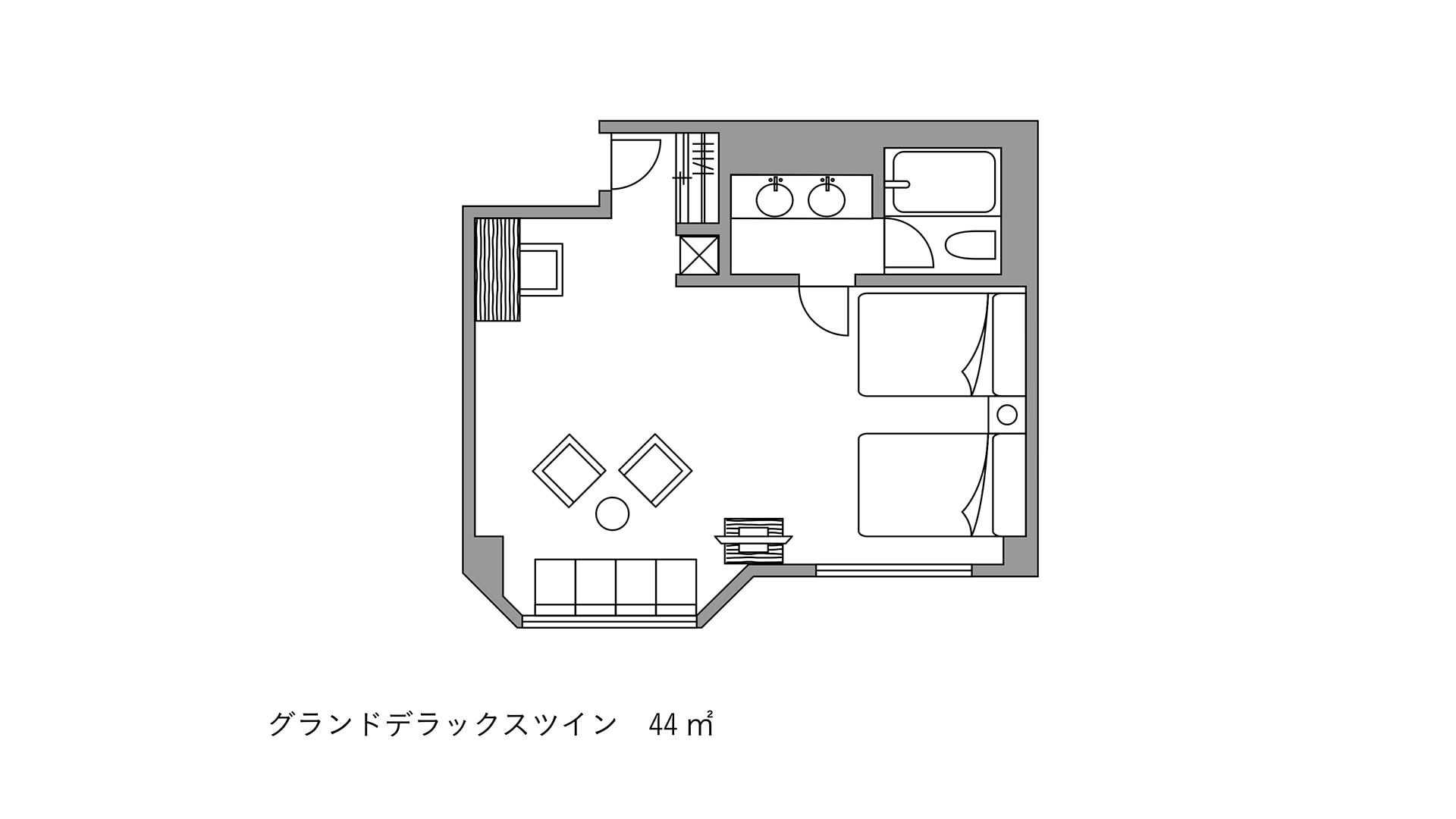 Grand Deluxe Twin (5-6F)