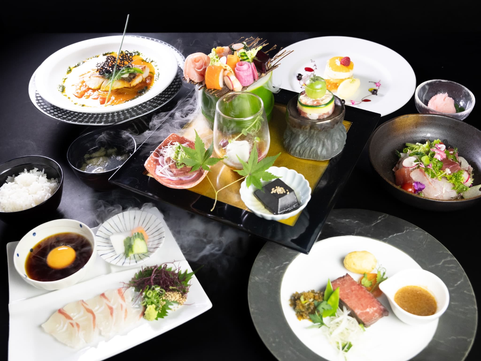 Japanese and Western Kaiseki Course