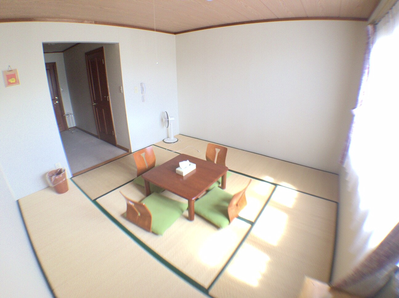Japanese-style room with bathroom and toilet