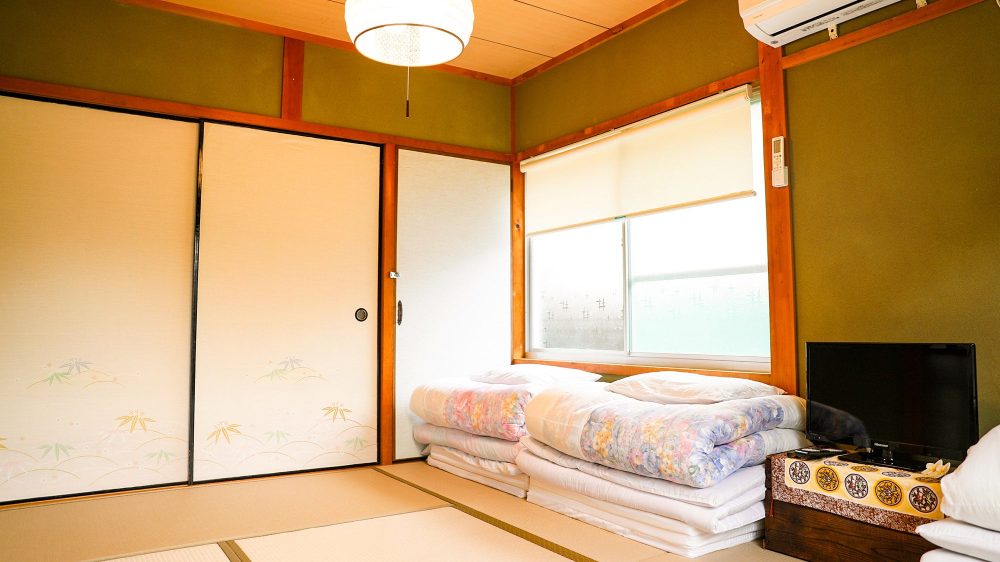 ・[Building B] Up to 3 futons can be used in the bedroom