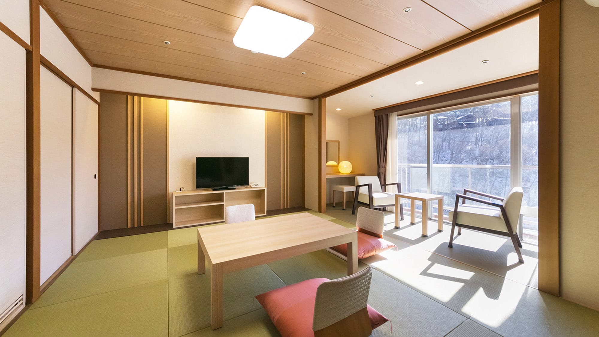 Modern Japanese-style room 10 tatami mats
