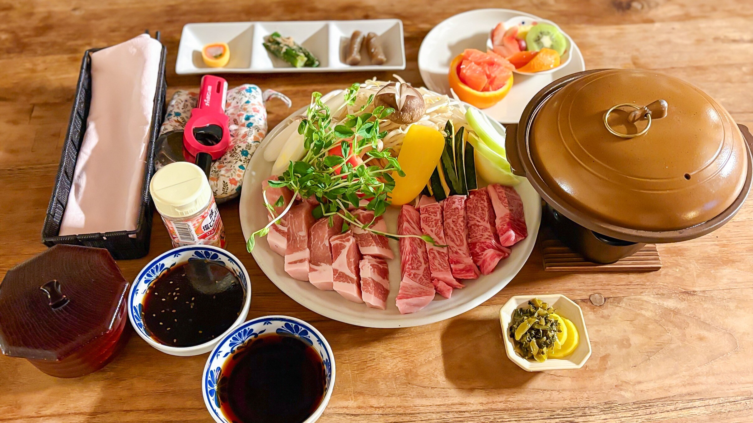 [Summer limited plan] Hitachi beef sirloin grilled on a ceramic plate (example of dish)