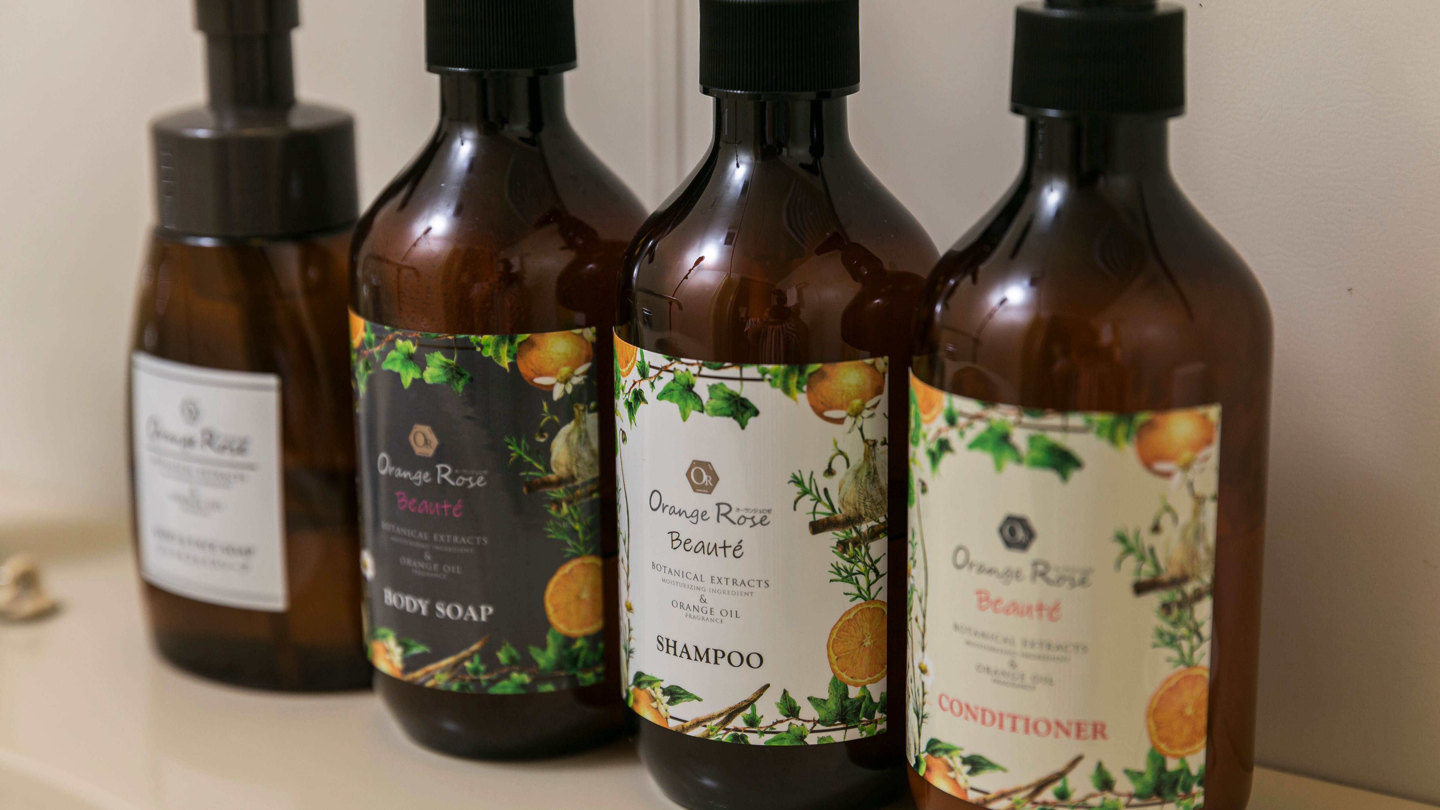 In-bath amenities