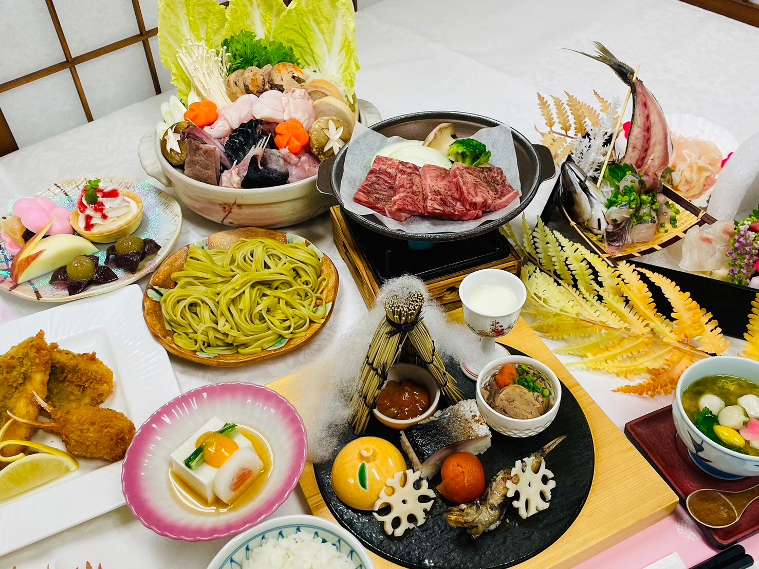 [Bữa ăn thanh lịch - Lẩu cá mú] Thực đơn mùa đông (hình ảnh minh họa)