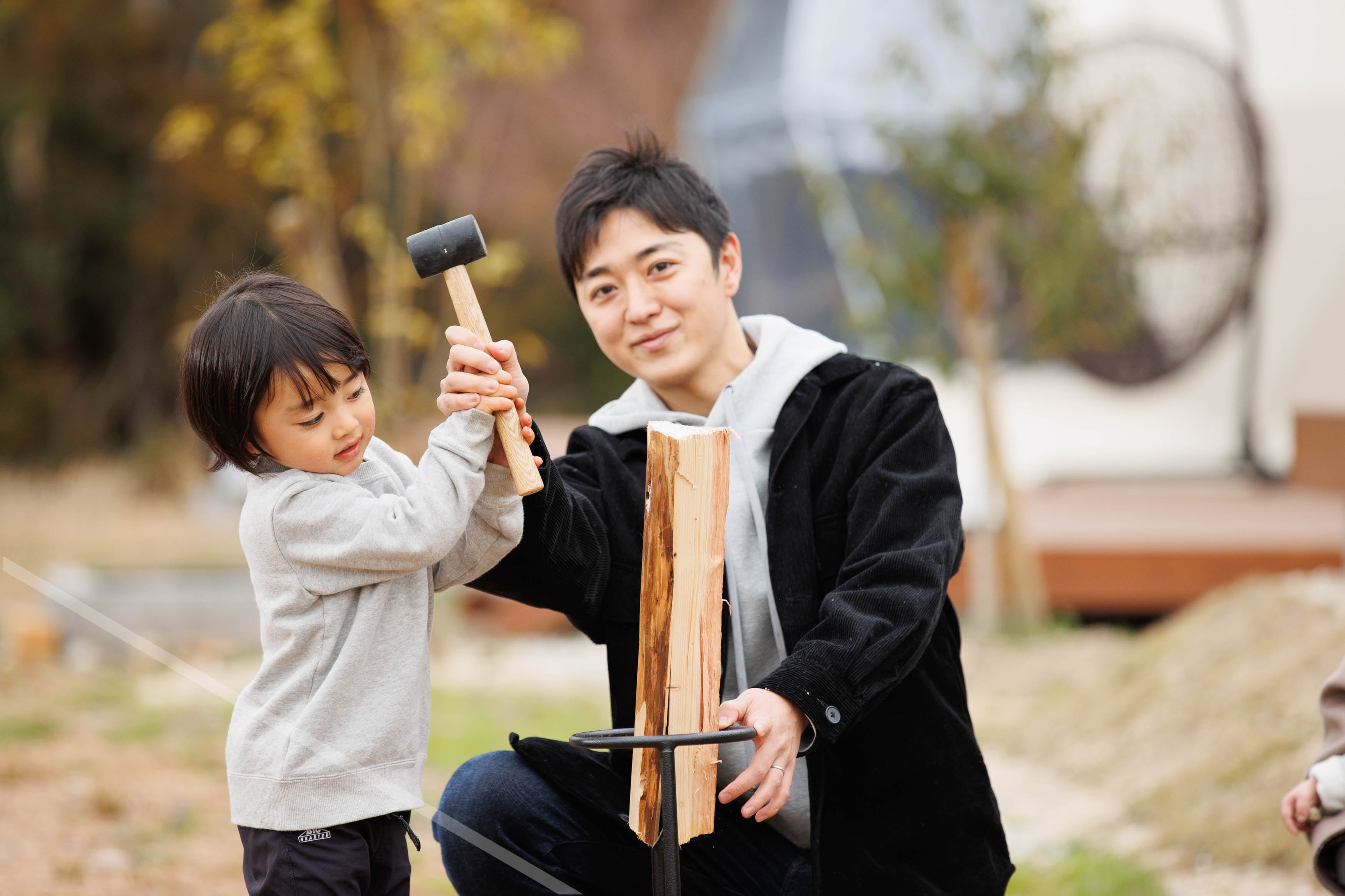 Firewood chopping experience