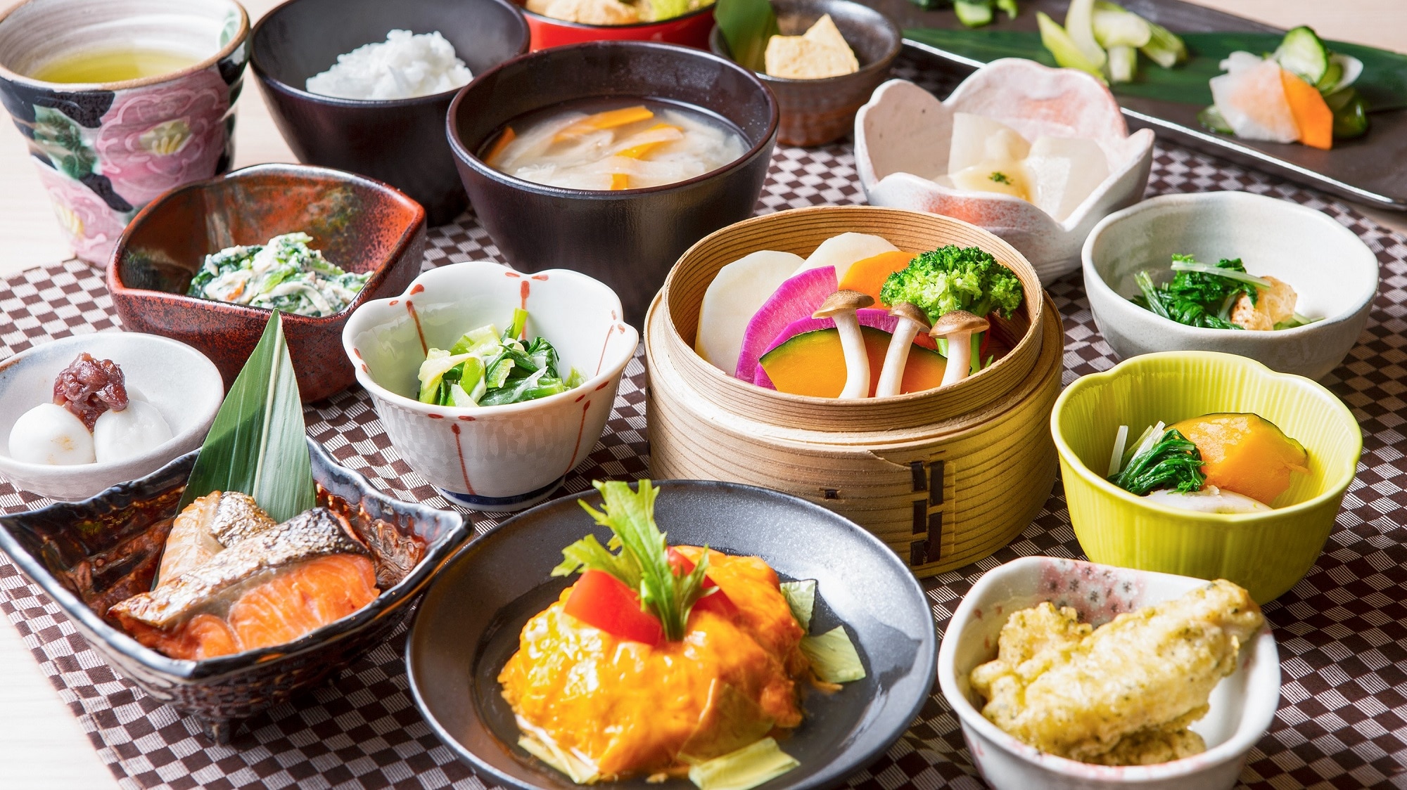 일본식 뷔페(일식 이미지)