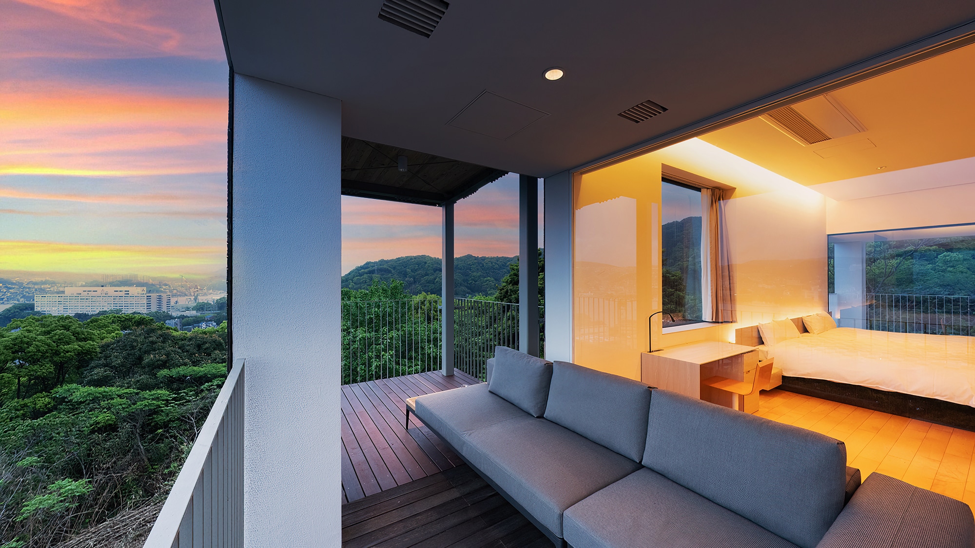 ■Renovated in April 2011■【Tower Suite】We offer an even more luxurious stay, including a newly built "Terrace."