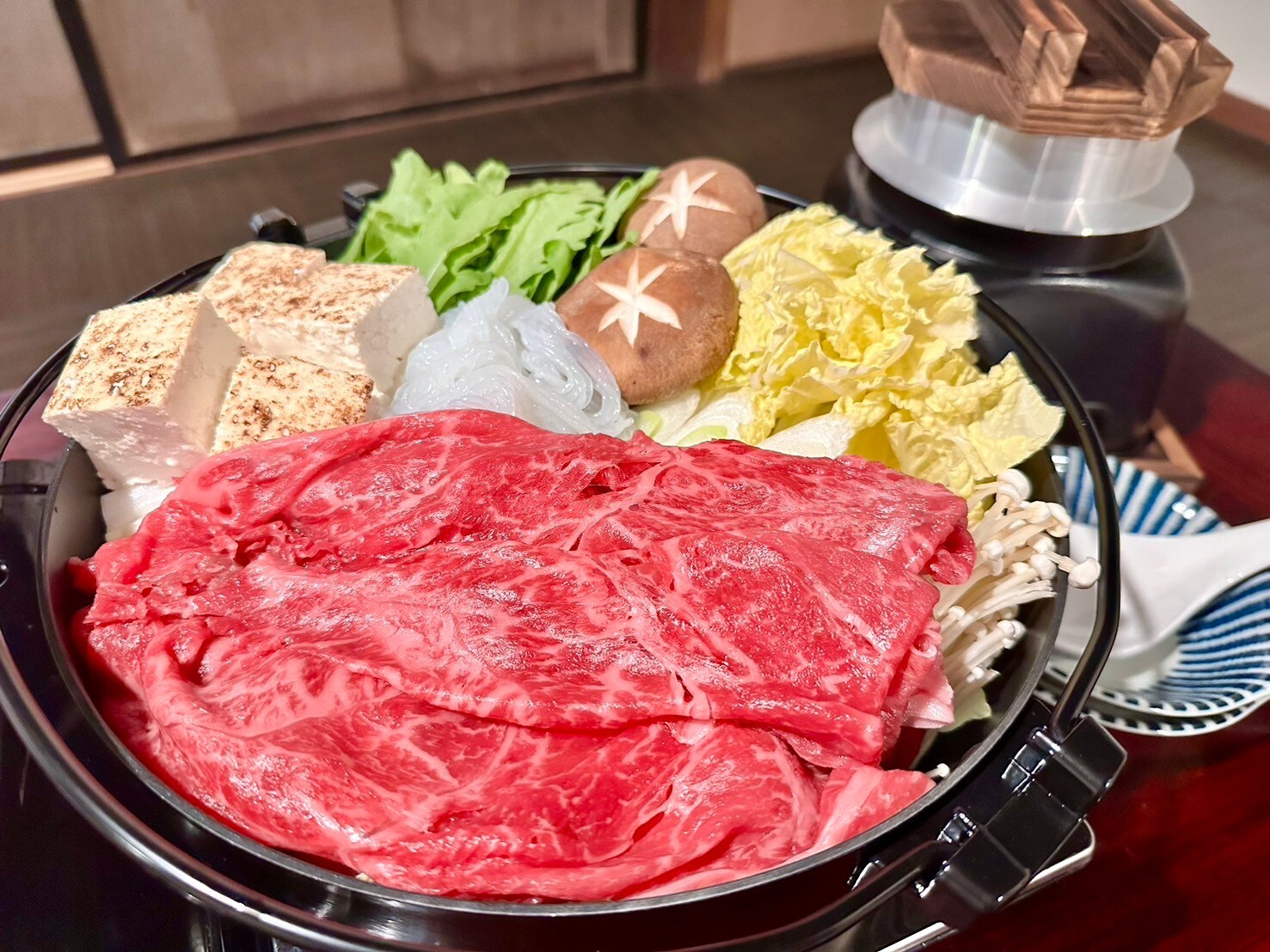 Hotpot set (sukiyaki)