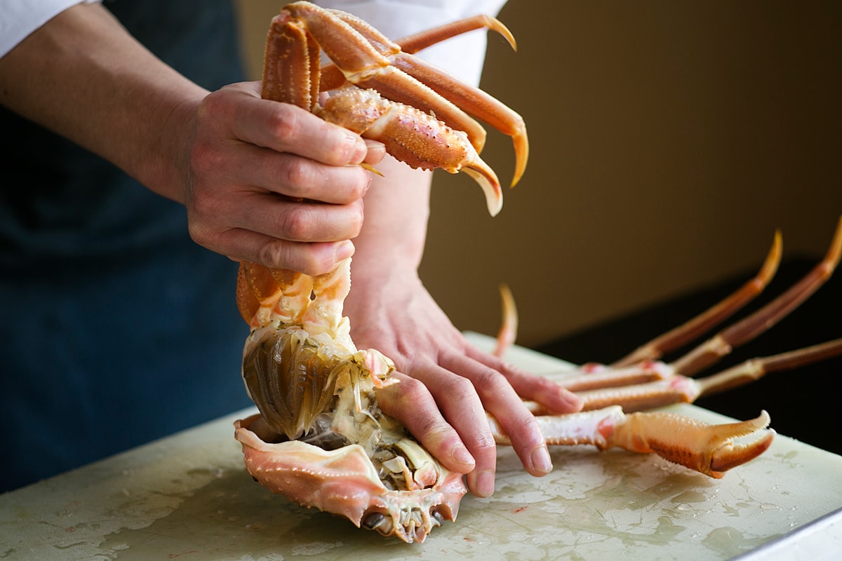 當地螃蟹烹飪