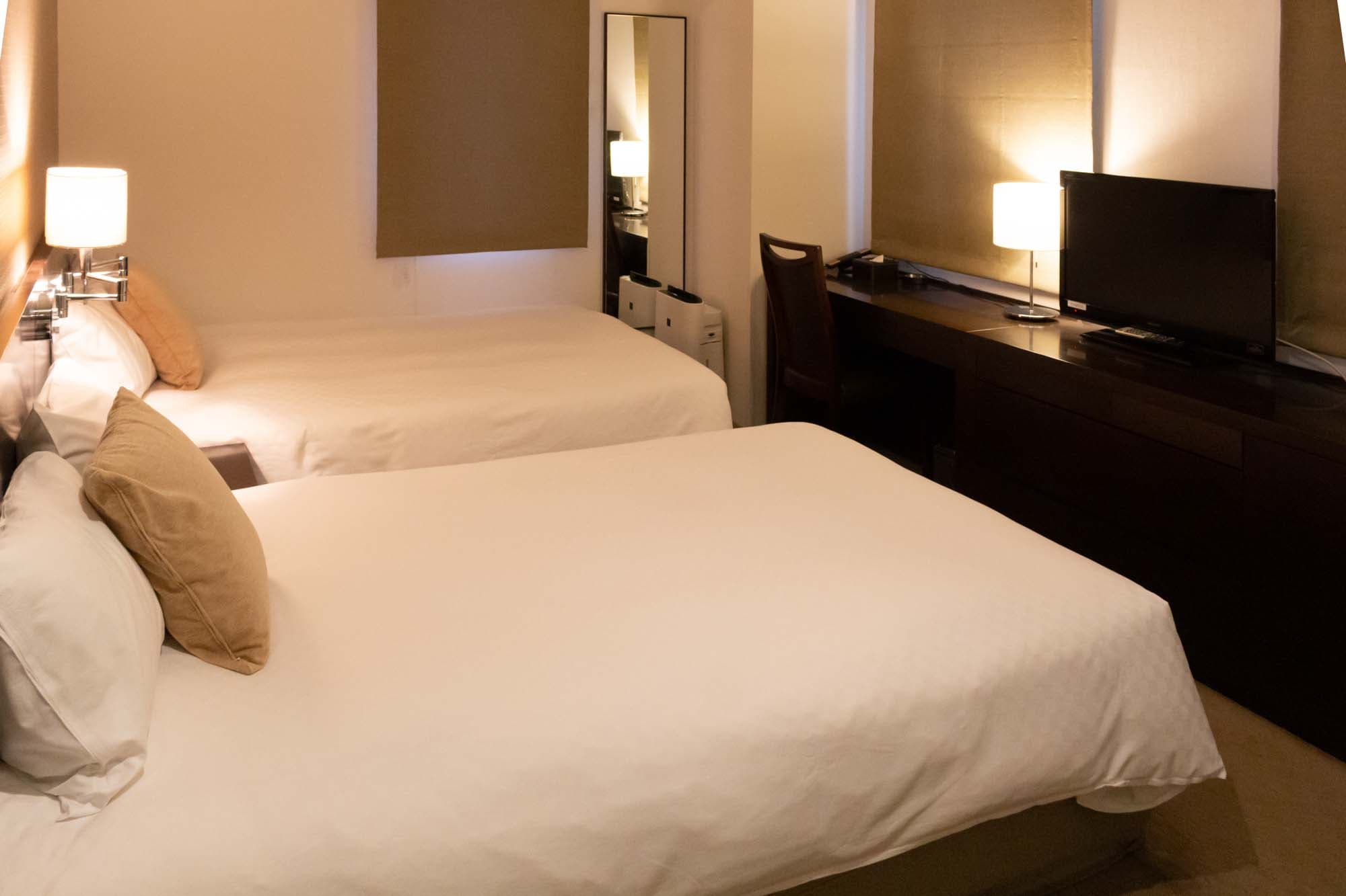 高級雙床房（帶浴缸）