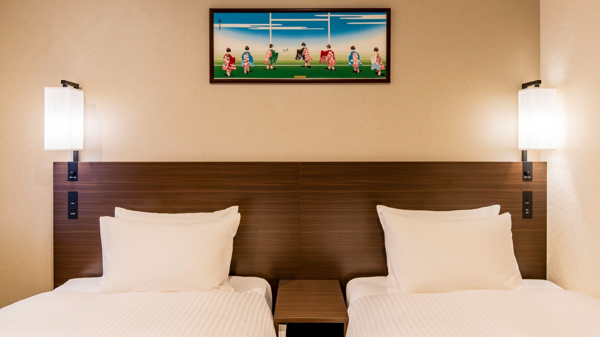 【Twin room】