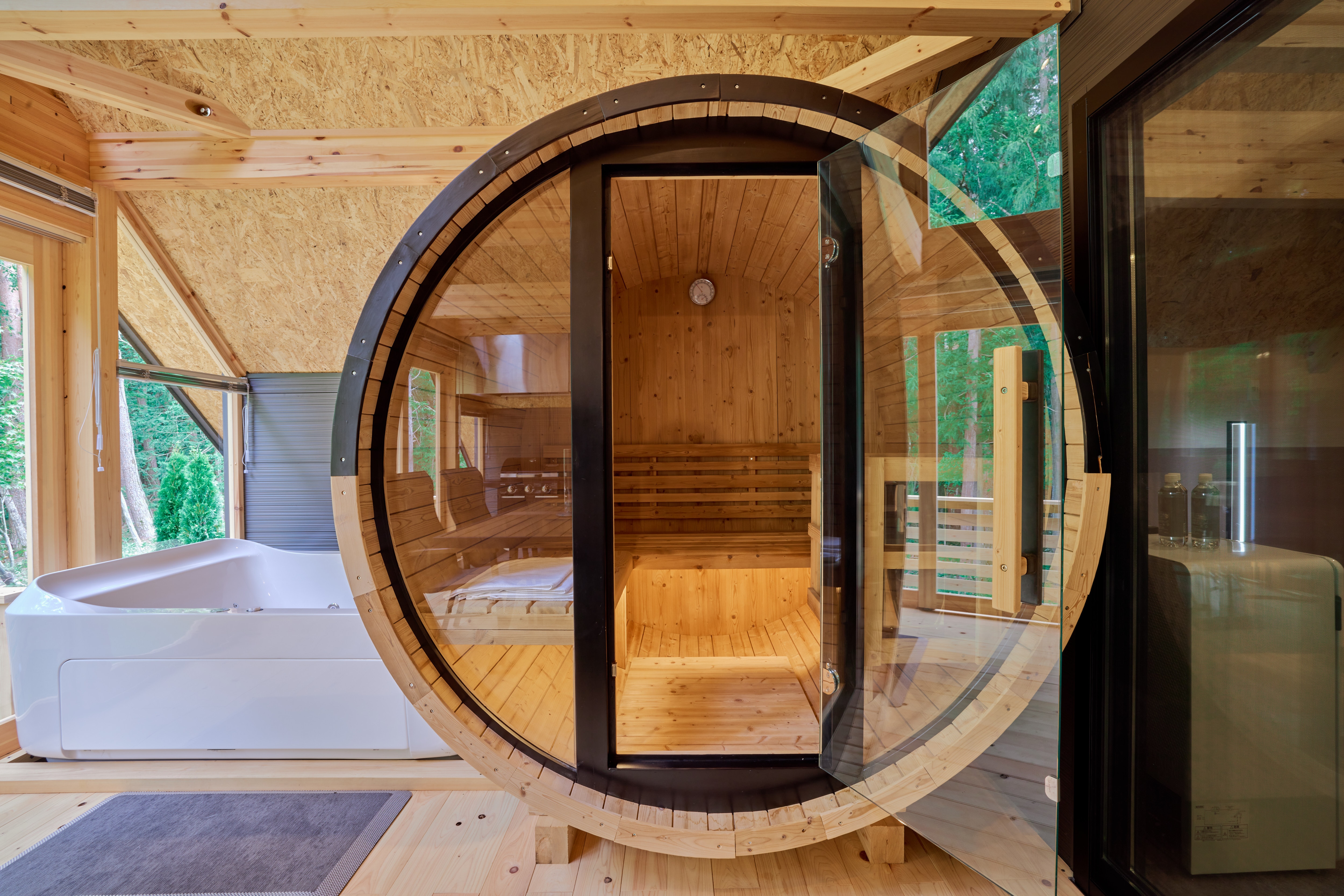 Sauna, Jacuzzi