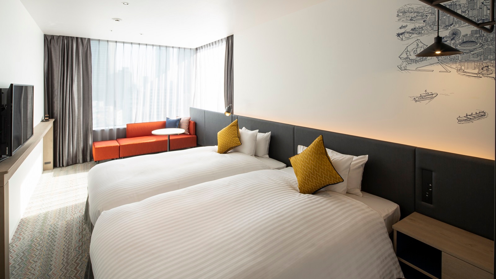 [Kamar Deluxe Twin]