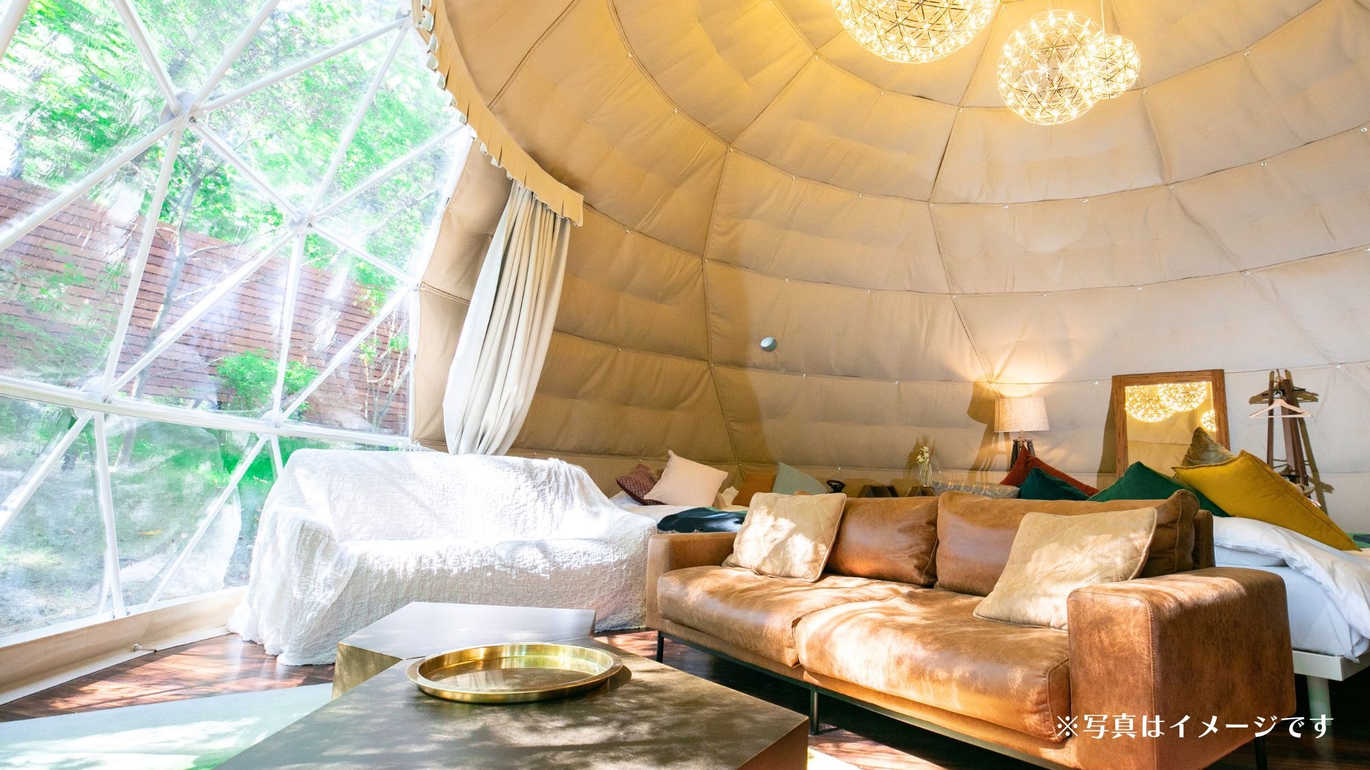 Introducing the new Premium Dome 8m, with a spacious interior