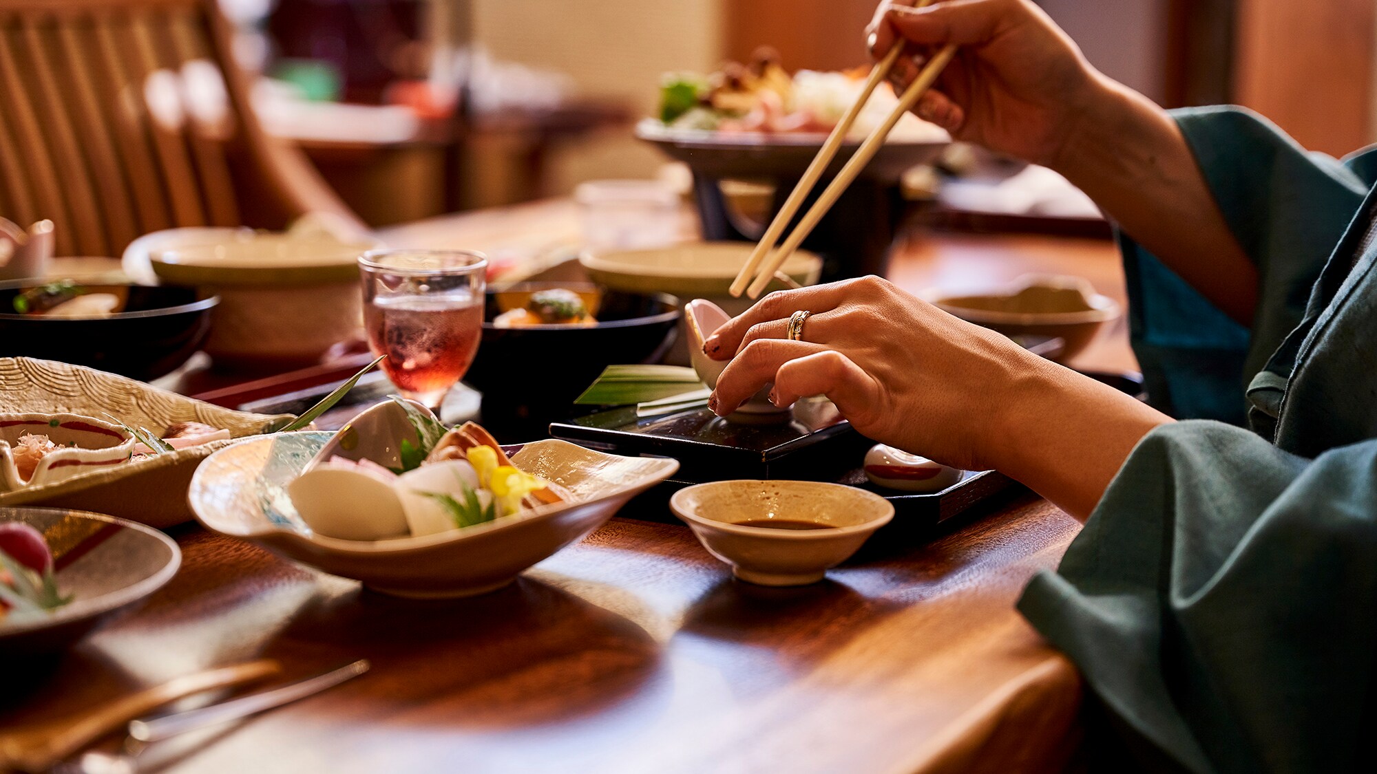 "Satoyama kaiseki" (one example)