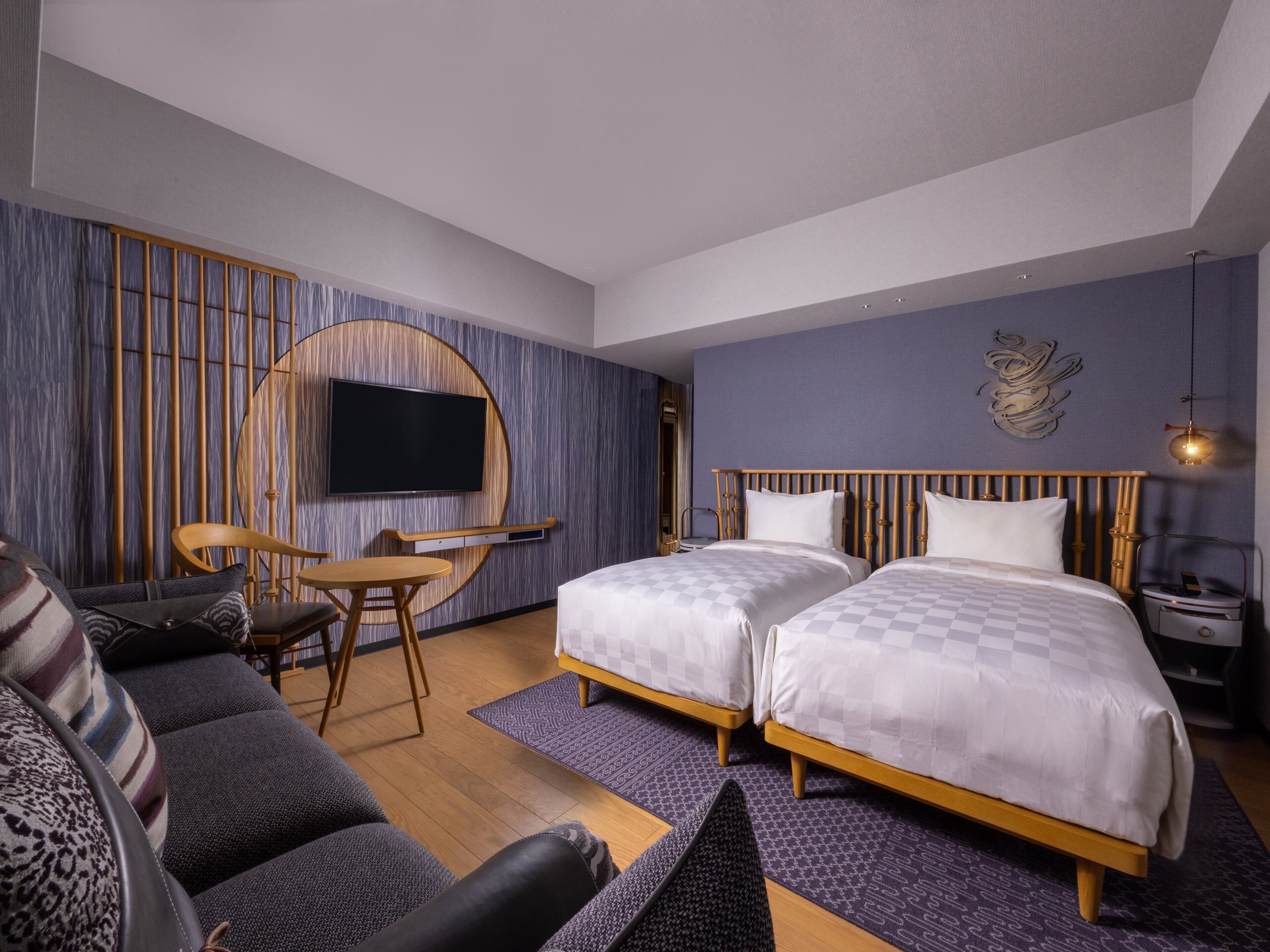 Privilege Twin + Sofa Room (example)