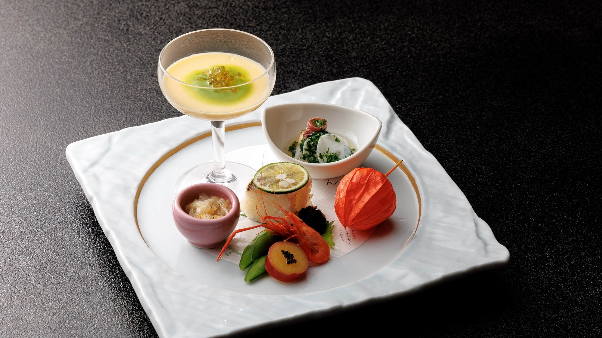 ■ Dinner "Seasonal Kaiseki" Example