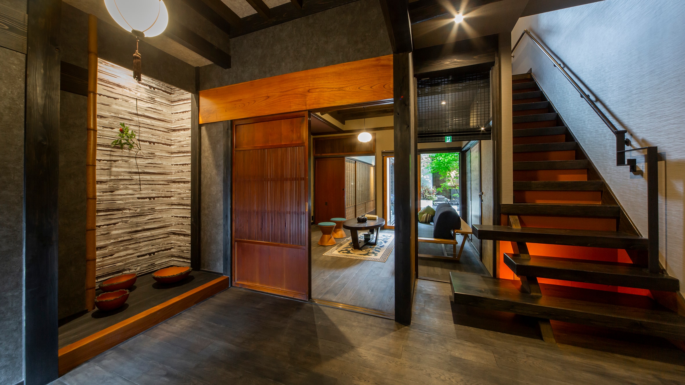 Vermilion front room