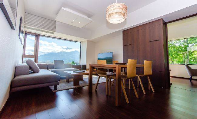 [1 bedroom DX] Living room