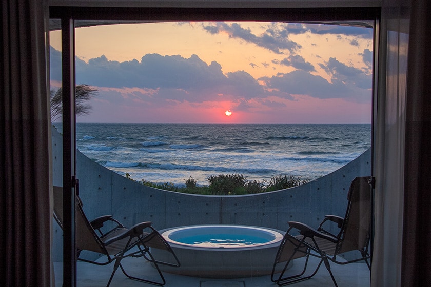 Views from our eight guest rooms