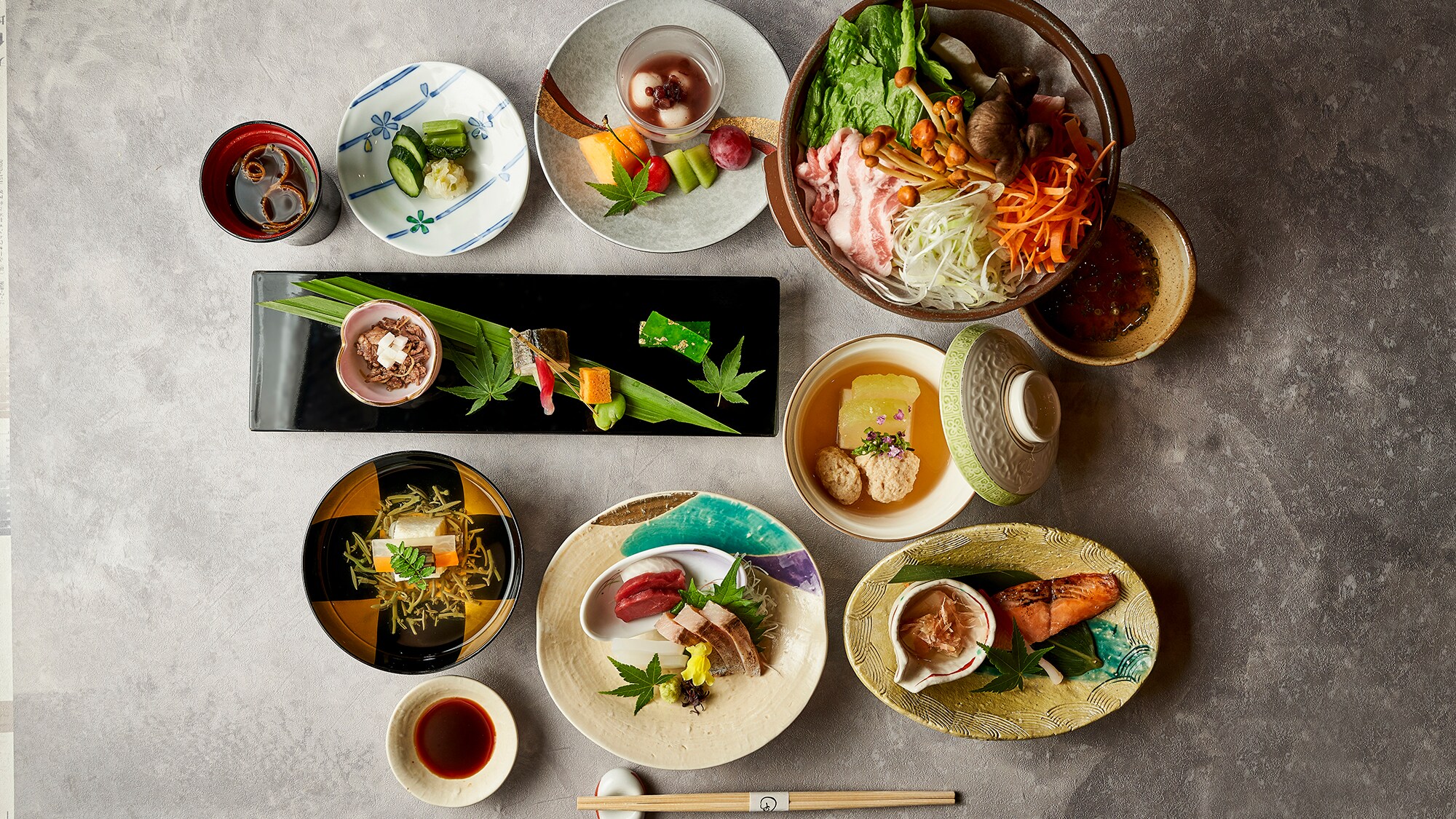 "Satoyama kaiseki" (one example)