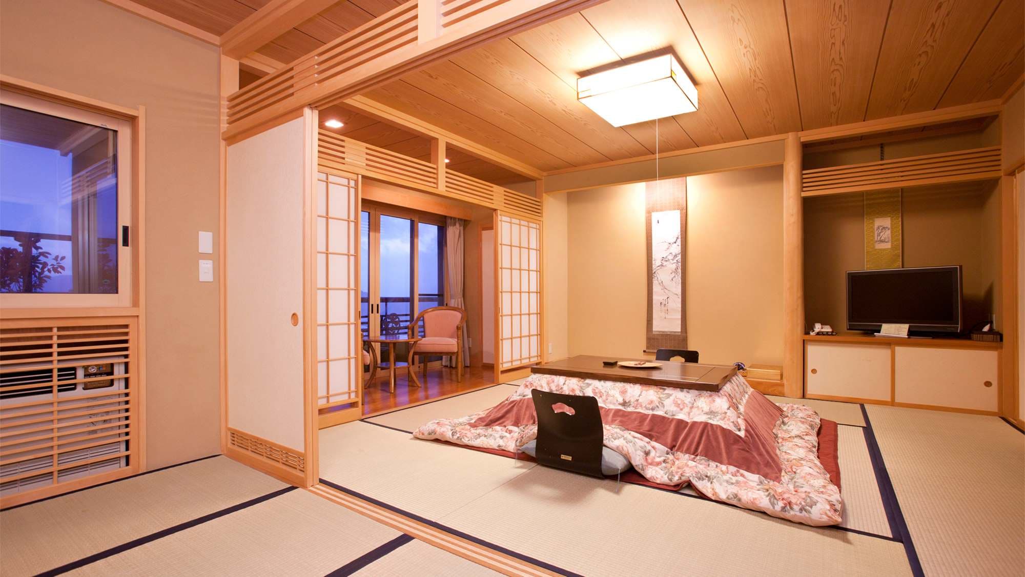 Special Japanese-style room with open-air bath [Beauty hot spring room]