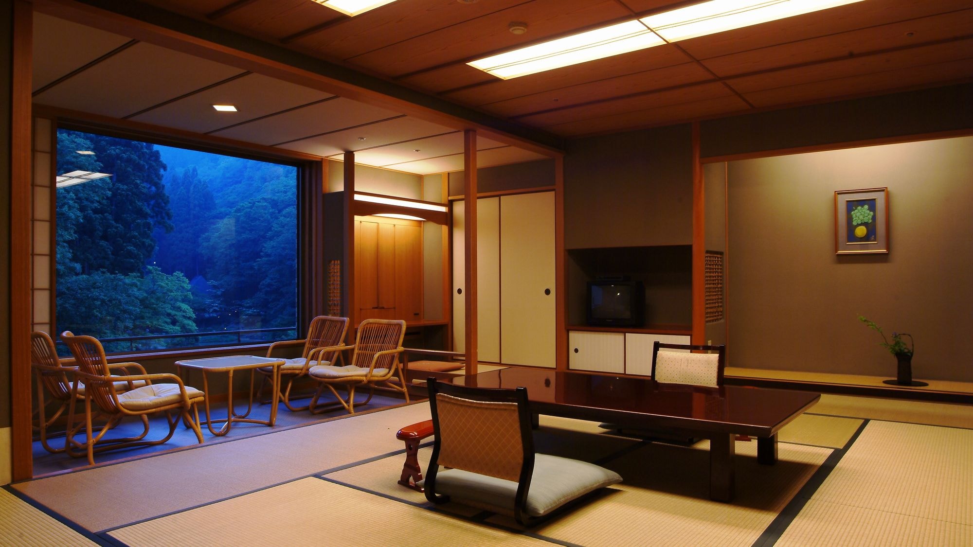 Japanese-style room in the garden