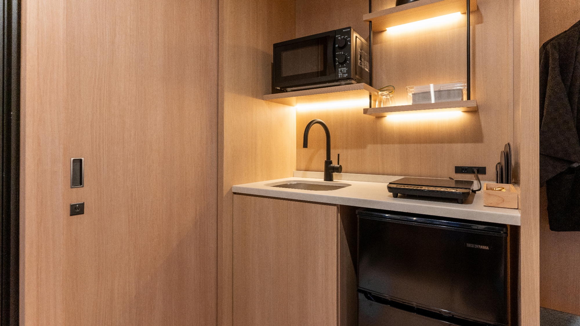 Kamar standar dengan pemandian terbuka (dengan dapur mini)