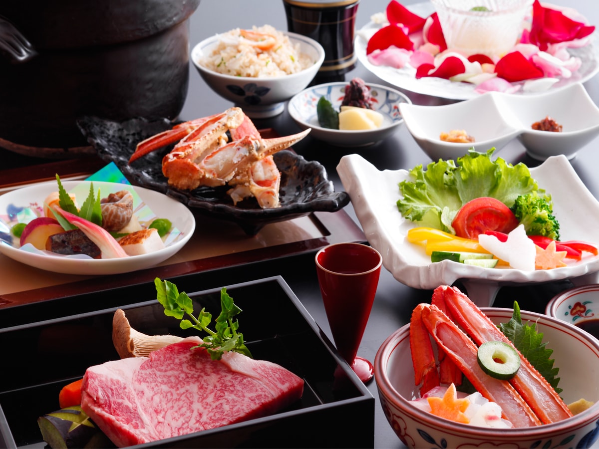 上田畜產高級但馬牛肉的標準套餐
