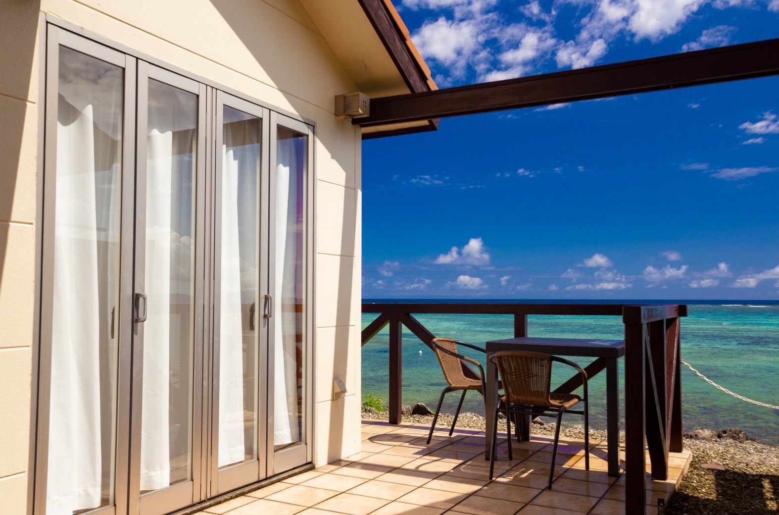 Guest room terrace