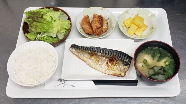 An example of dinner