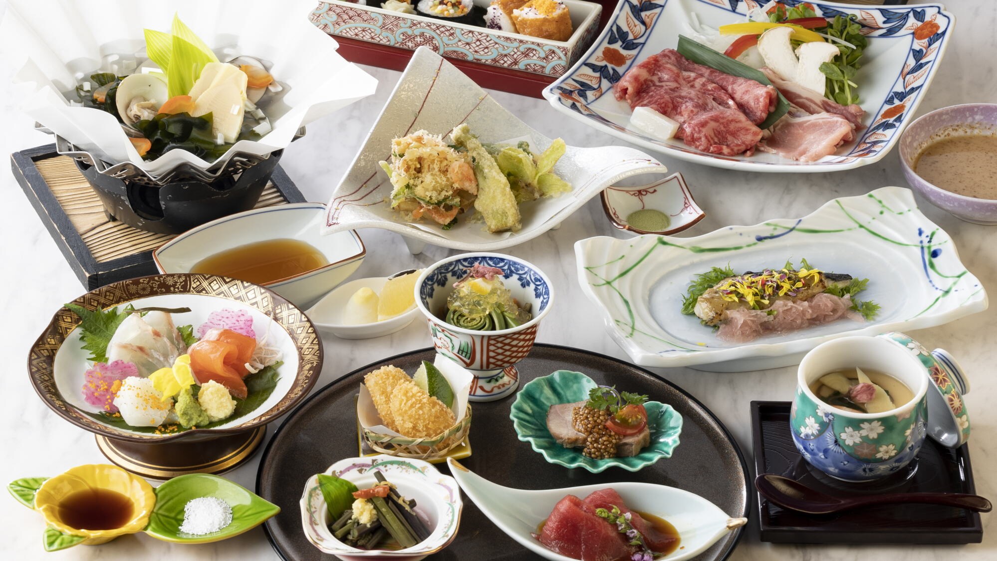 Seasonal Japanese meal *Image (Autumn)
