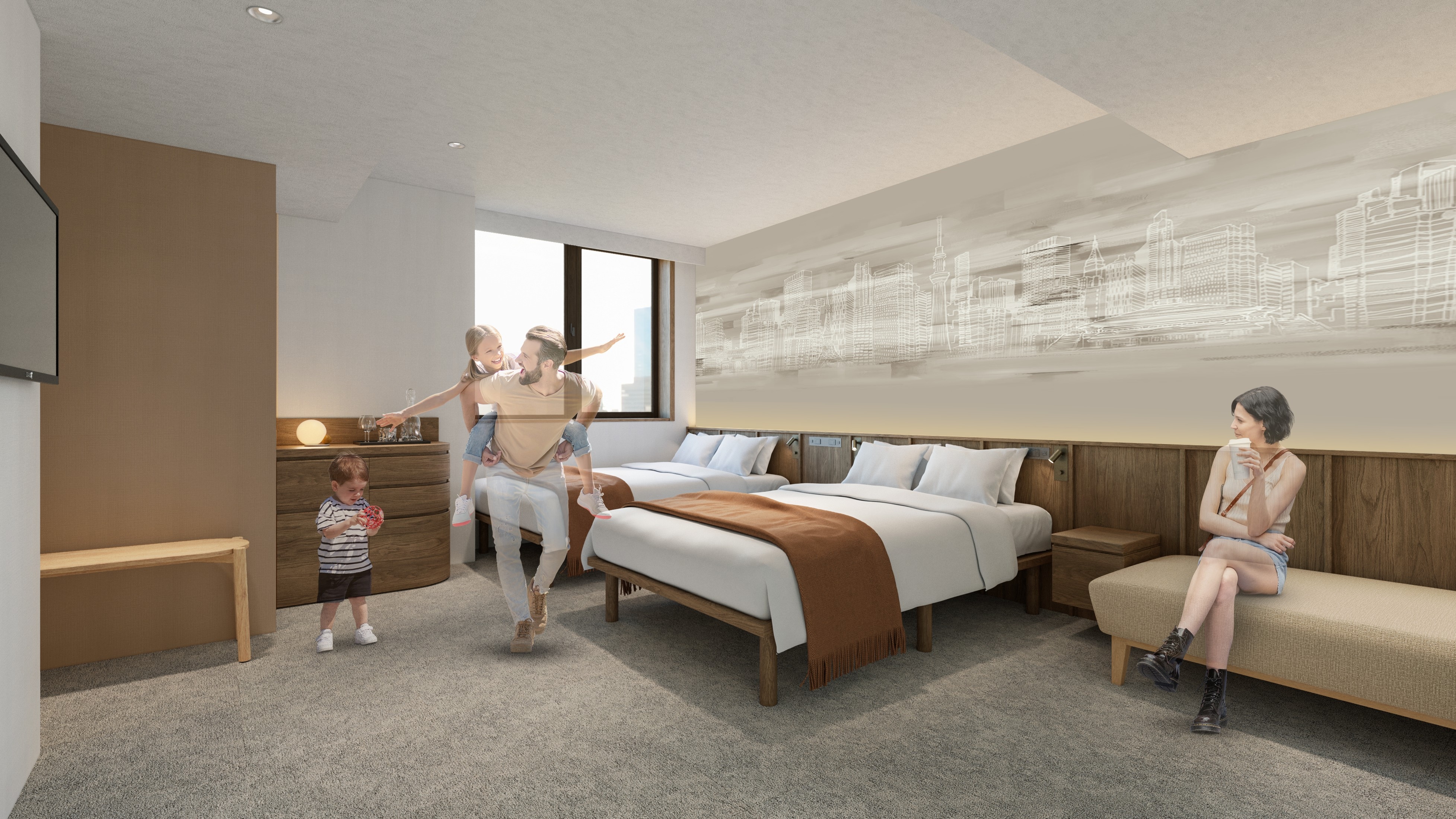 [Tầng cao cấp] Phòng Superior Twin Hình ảnh