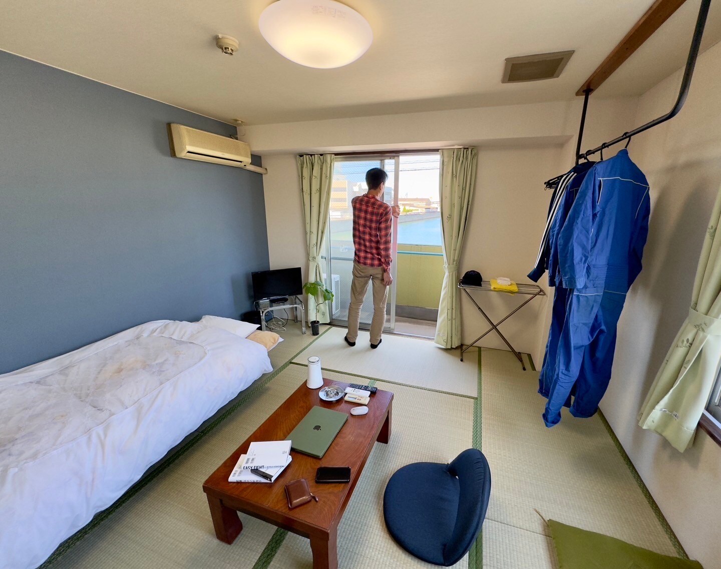 Kamar bergaya Jepang 7 hingga 8 tikar tatami