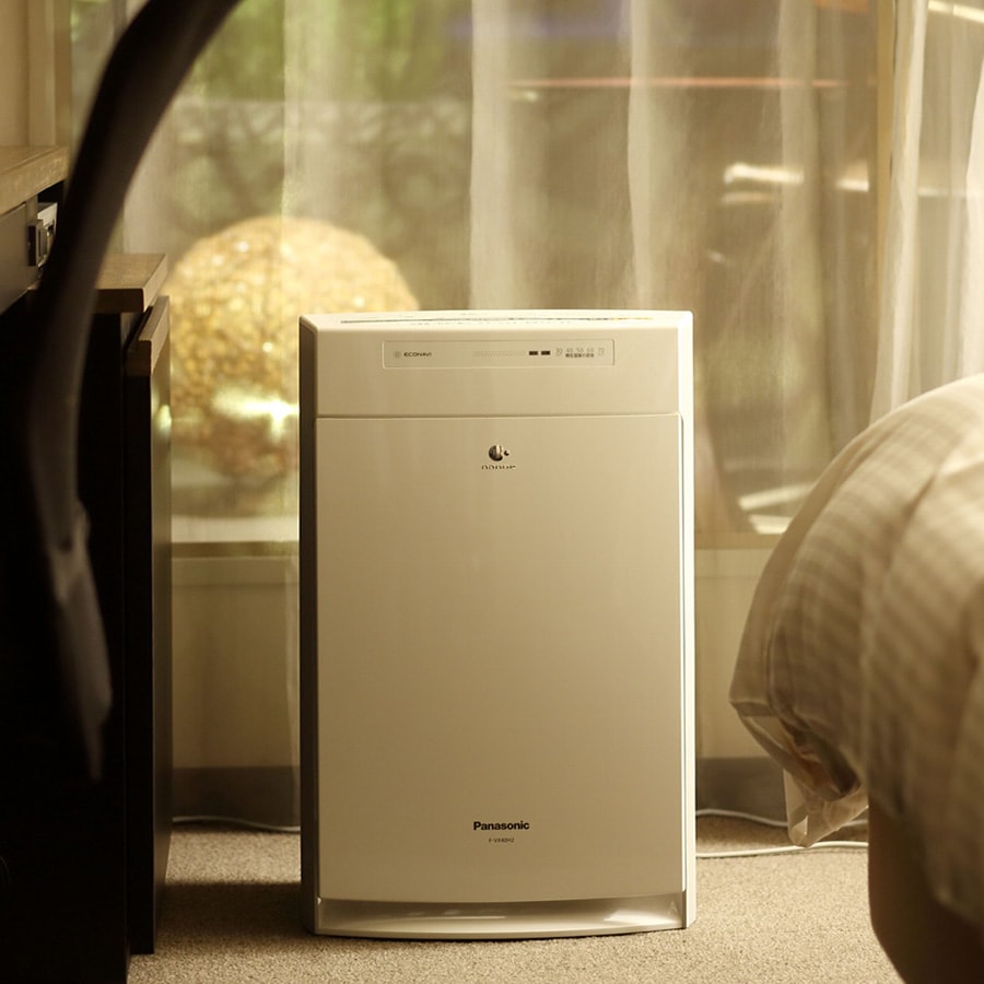 [Installed in all rooms] Humidifier / air purifier