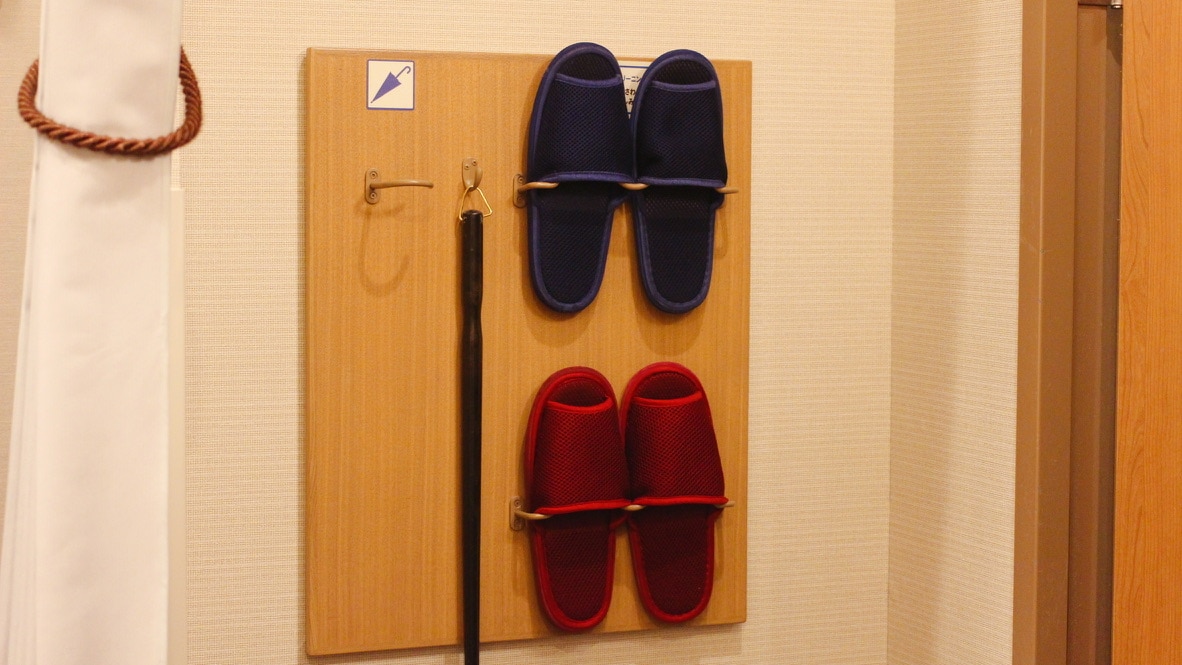 Guest room slippers (You can use slippers in the hall ♪)
