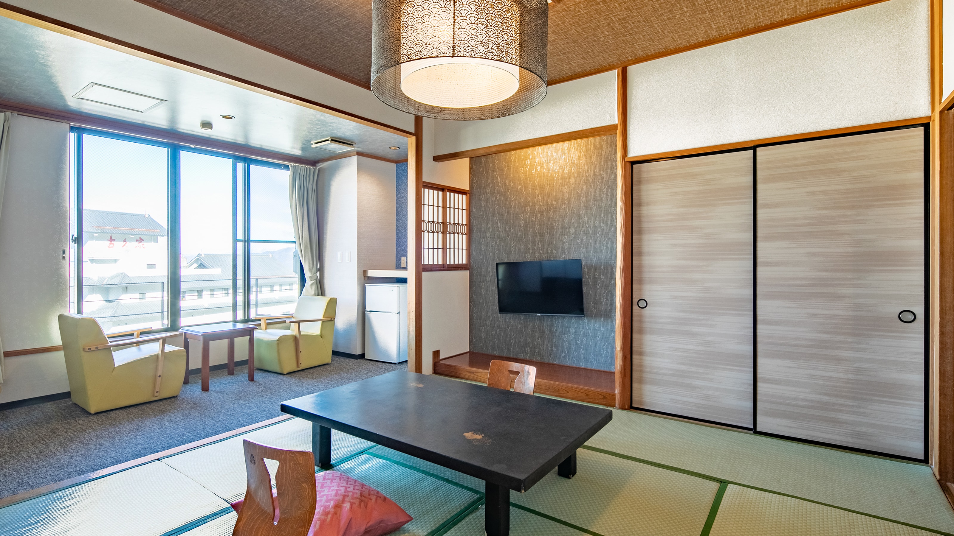 [Tầng cao/view] Phòng kiểu Nhật 10 chiếu tatami