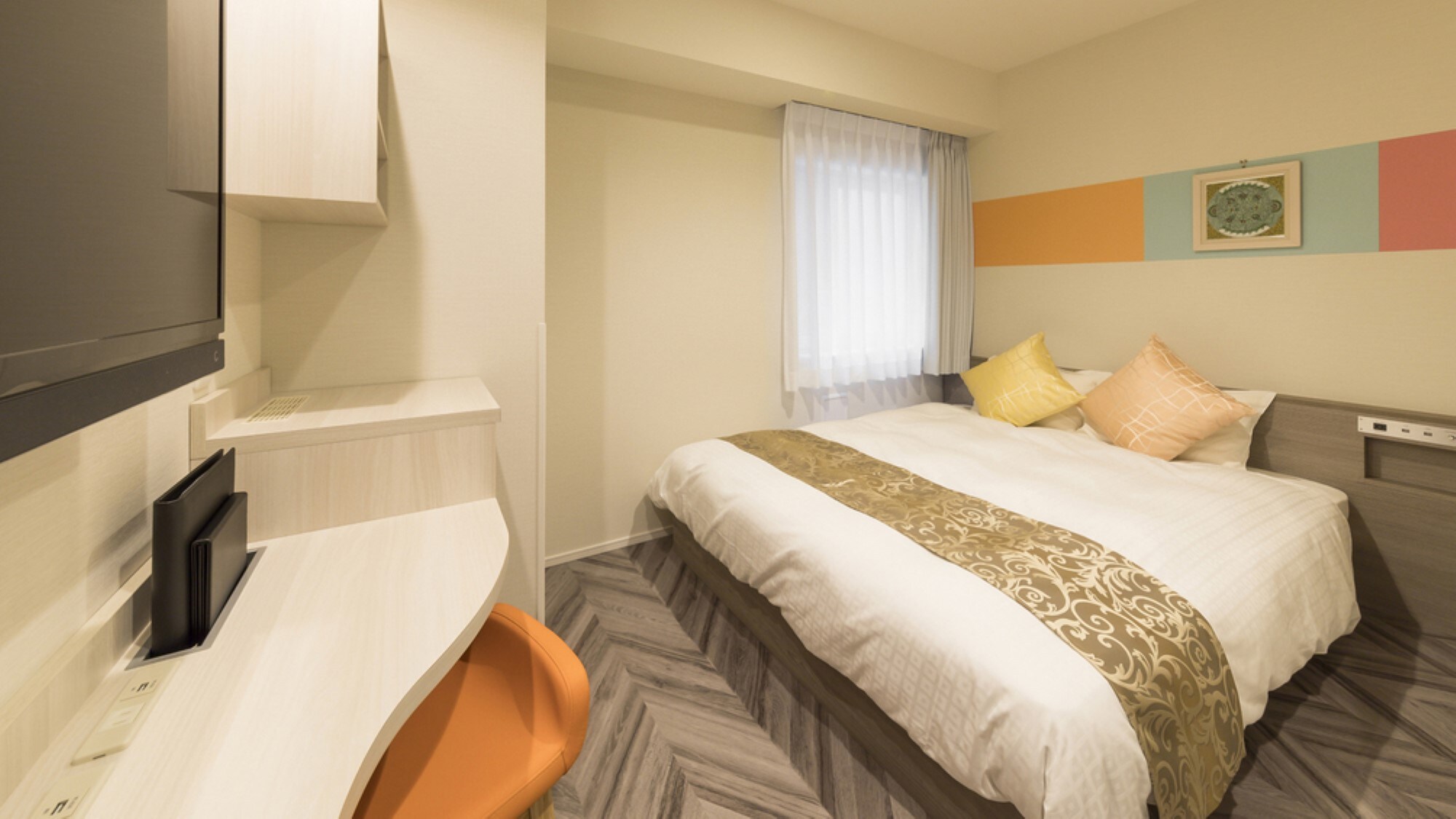Phòng đôi 14m2/1-2 người/1 giường lớn
