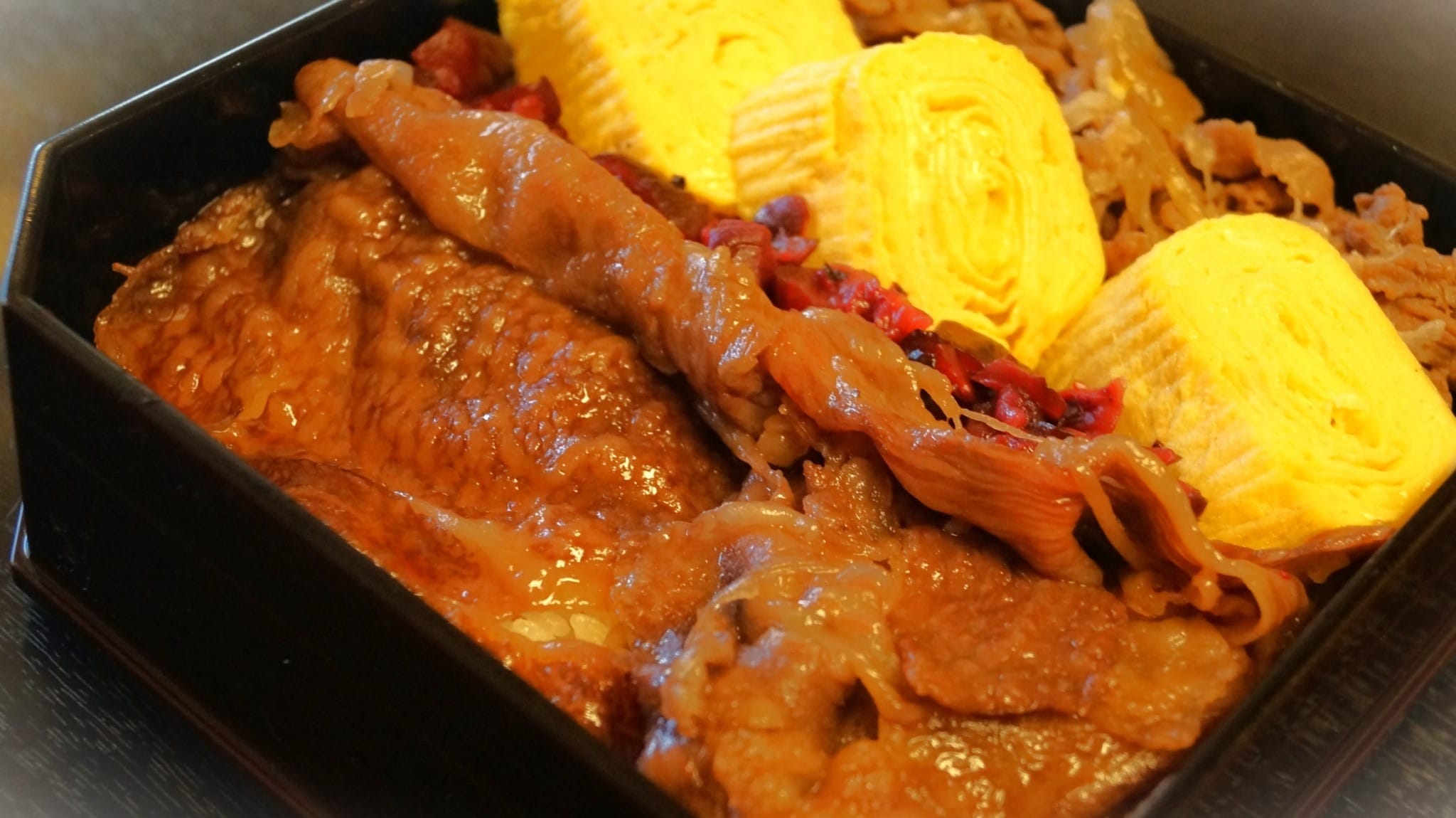 晚餐（熊牛肉時雨蓋飯）