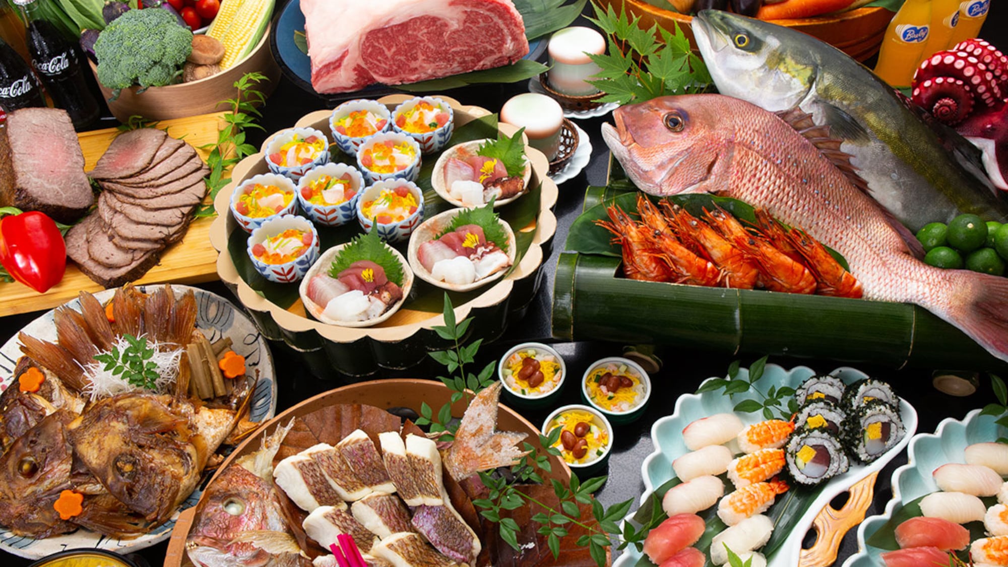 鳴門大飯店 Kurage 自助晚餐