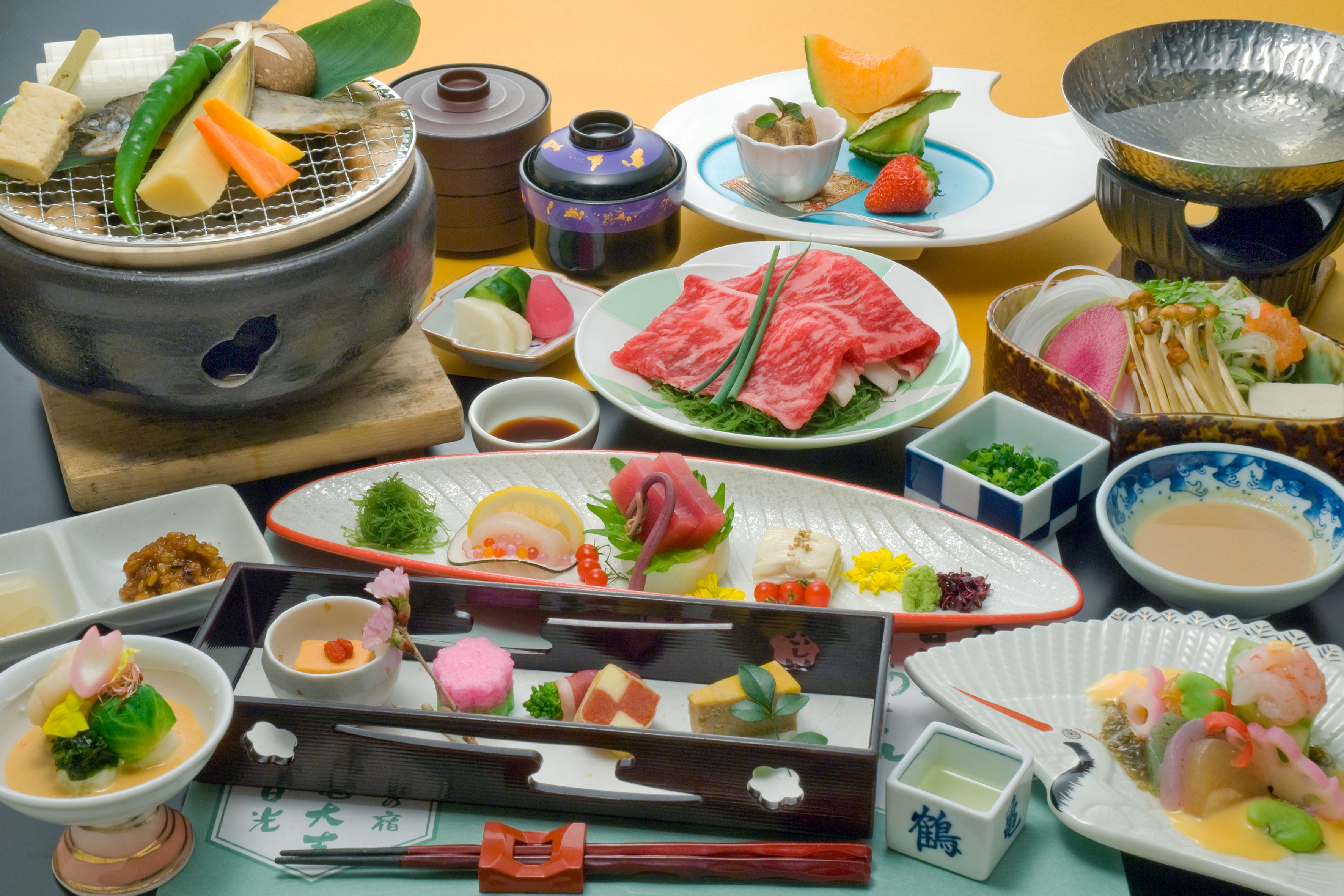Charcoal kaiseki cuisine 2