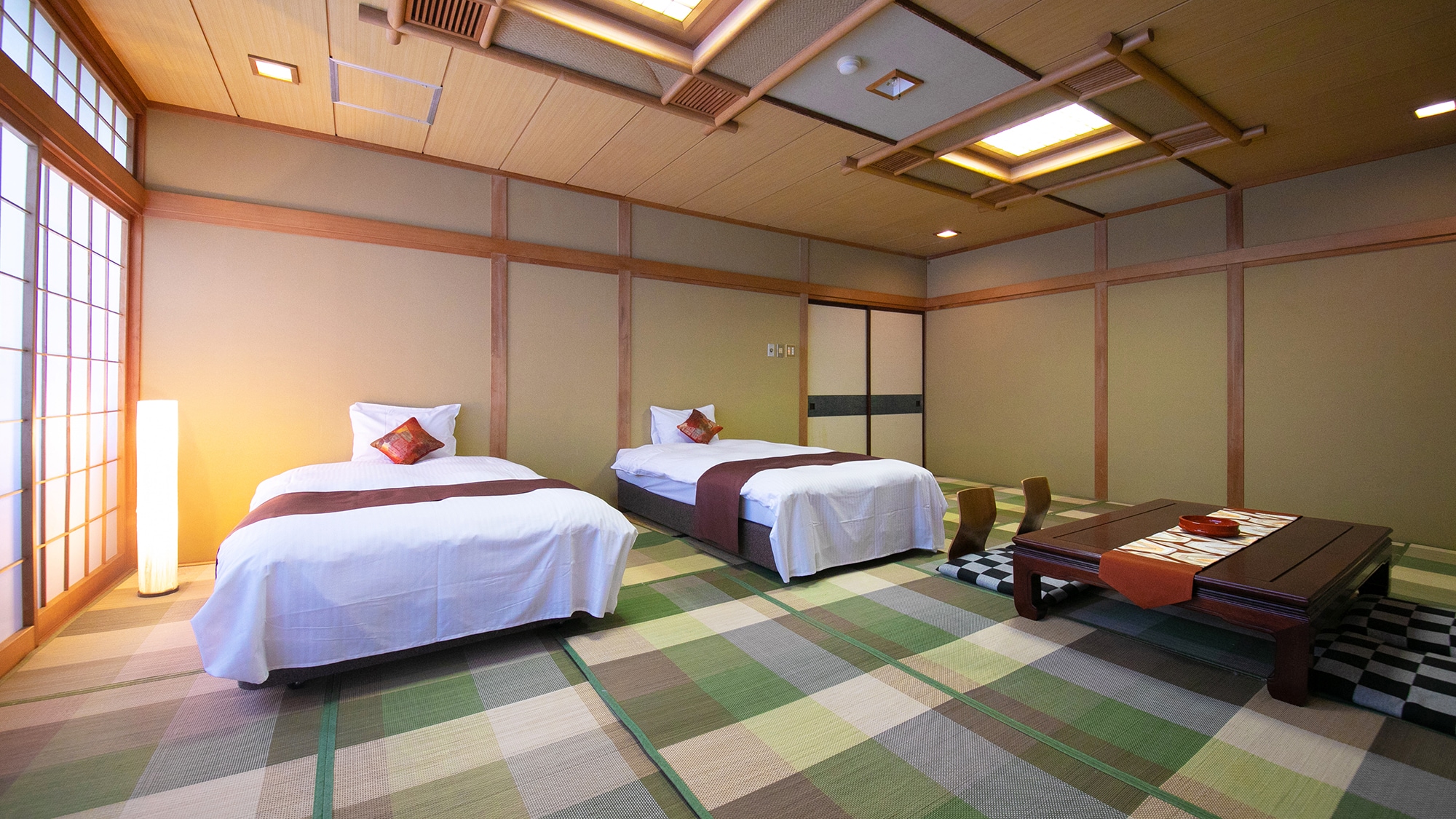 ◆ Japanese Twin ◆ Limited 1 room <Popular with groups and children> [No smoking]