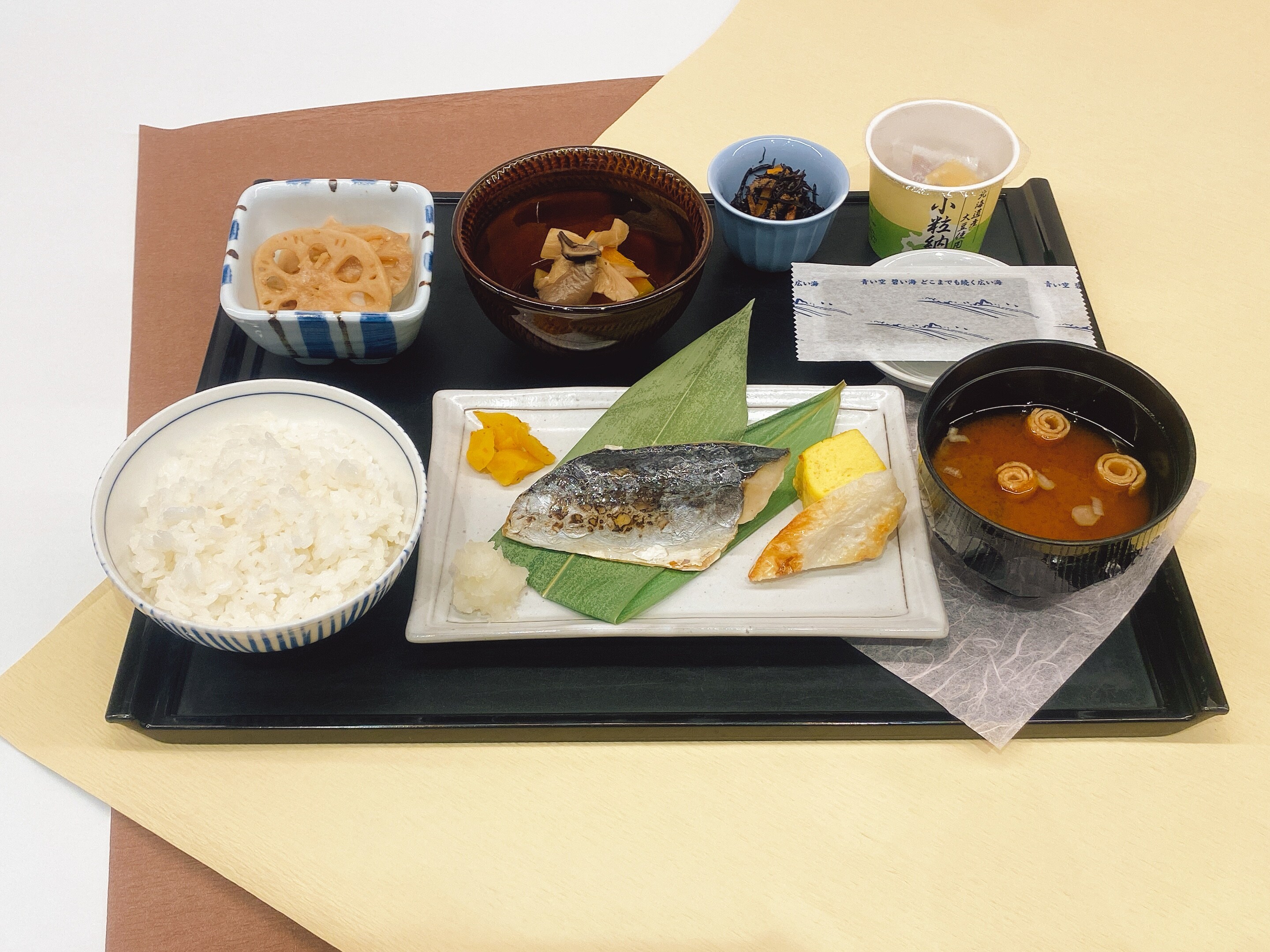 Japanese set meal image