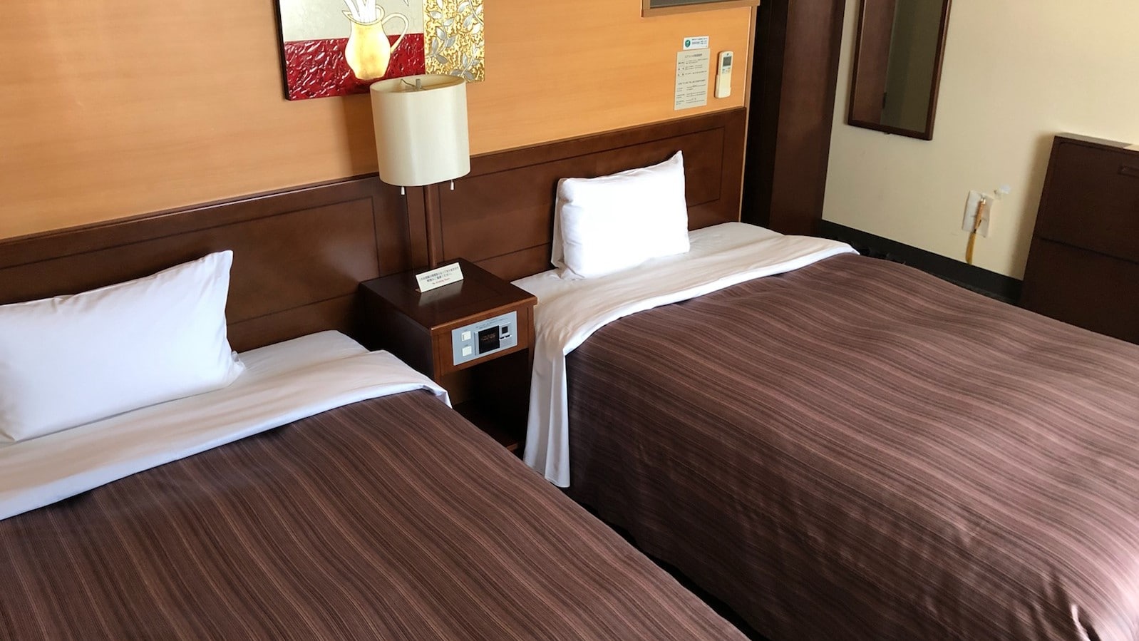 Twin room 18.4㎡♢Bed size 120×200